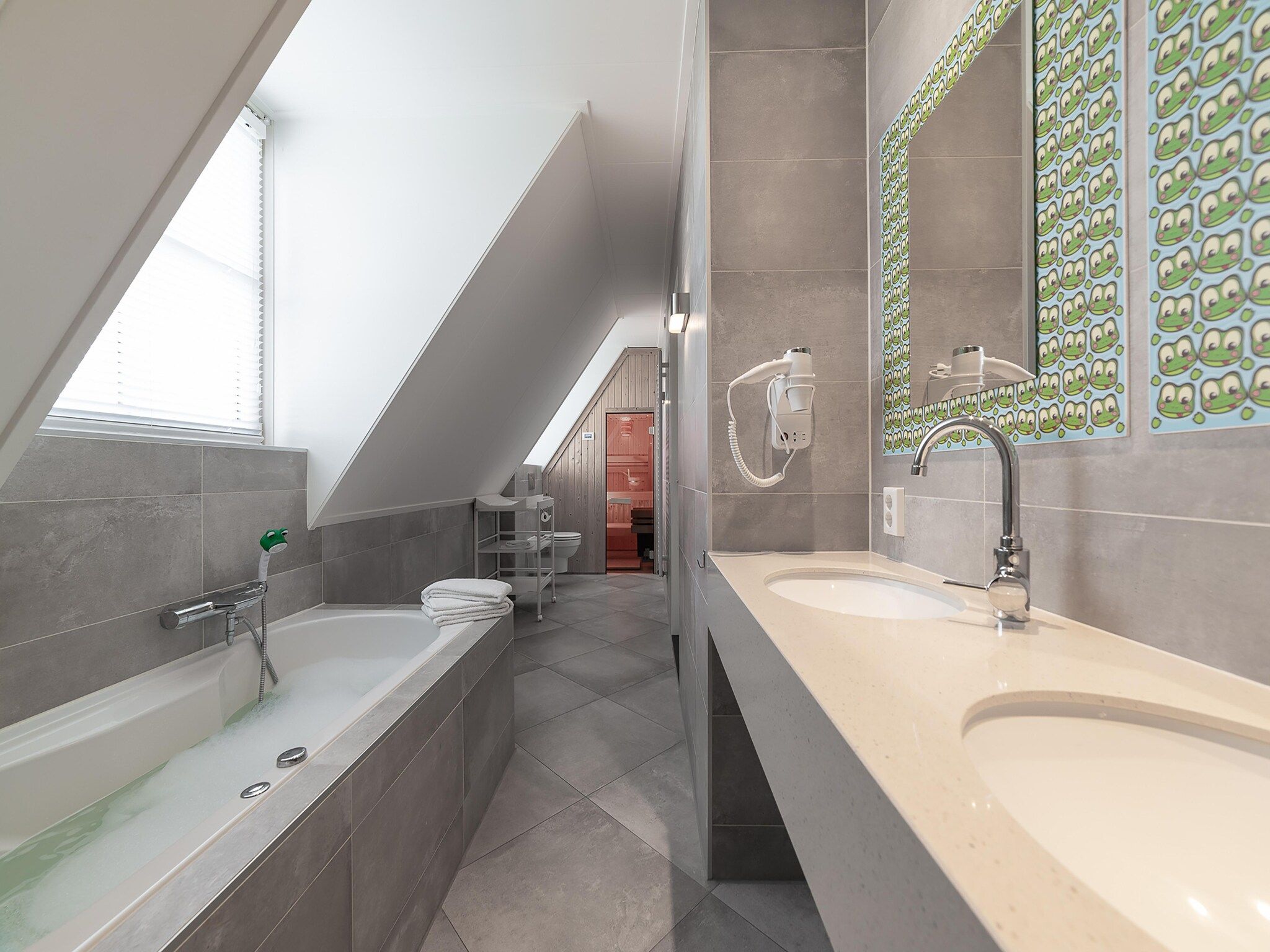 De badkamer van Charming Beveland - 1 in Colijnsplaat