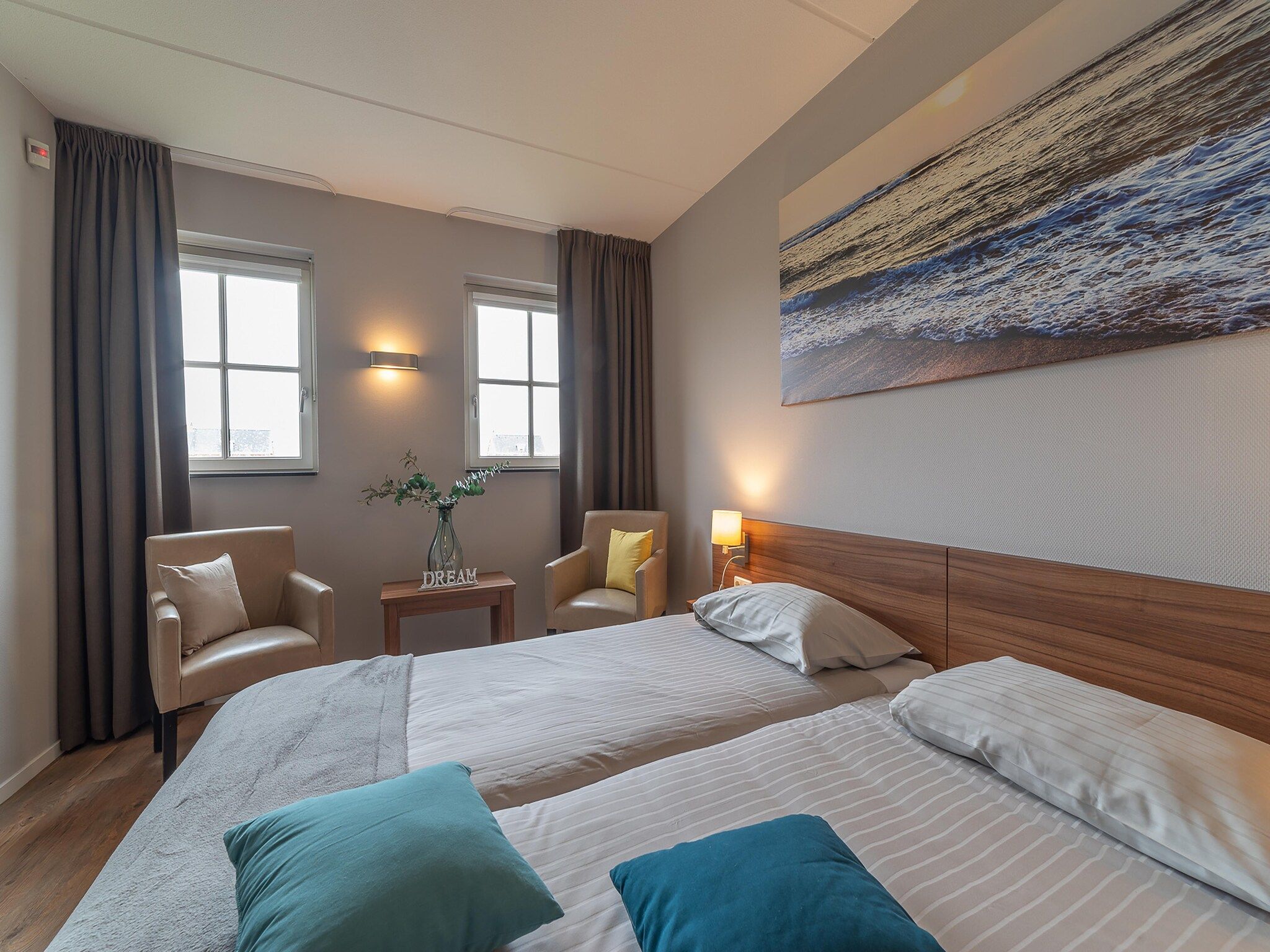 Een slaapkamer van Charming Beveland - 1 in Colijnsplaat