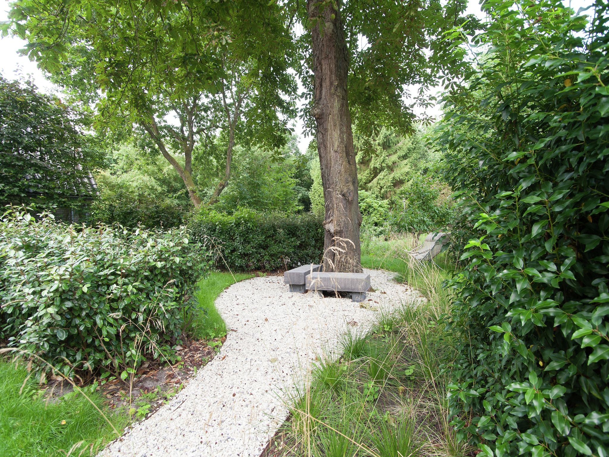 De tuin van Romantisch Bergen in Bergen