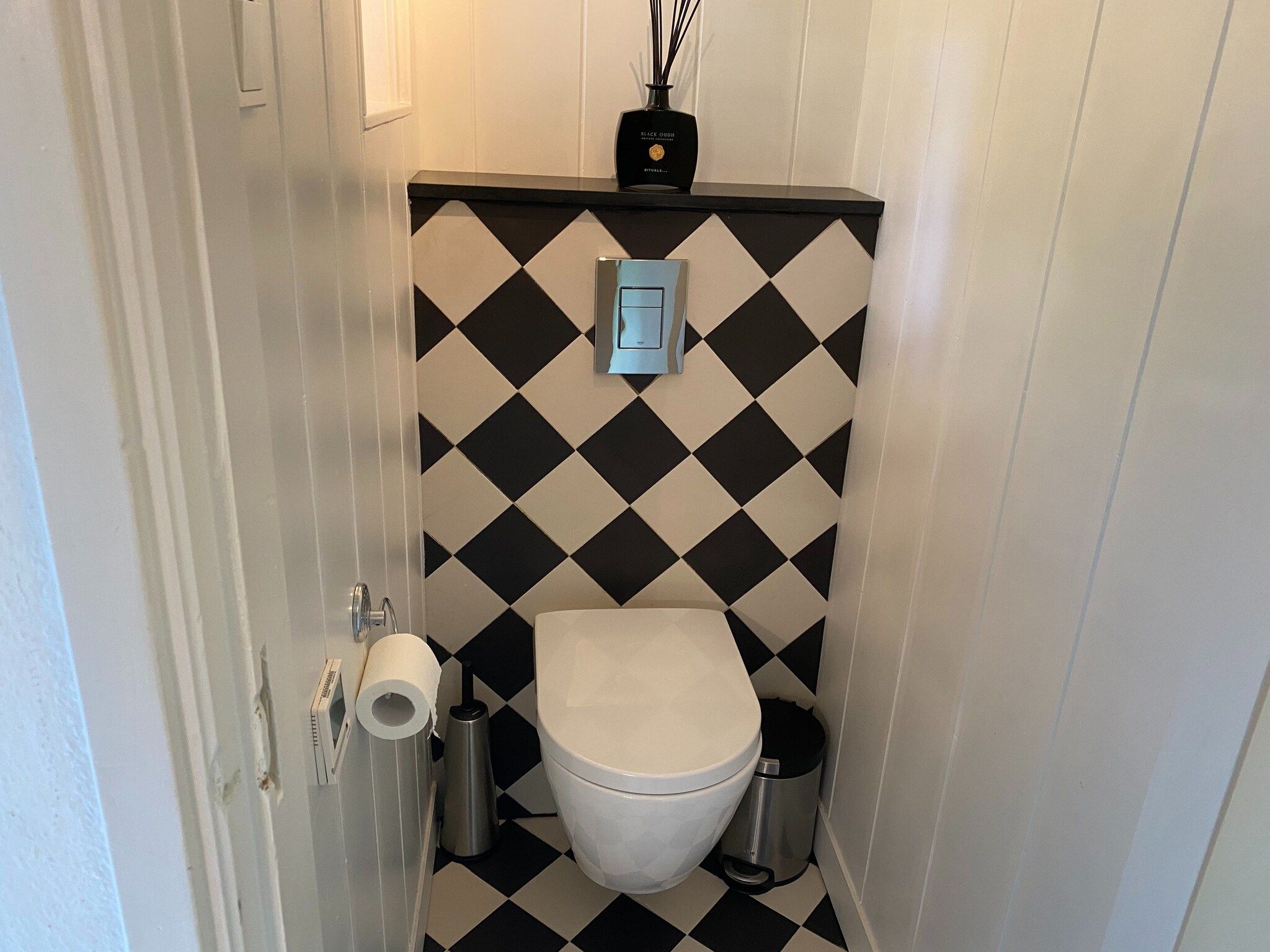 De badkamer van Romantisch Bergen in Bergen