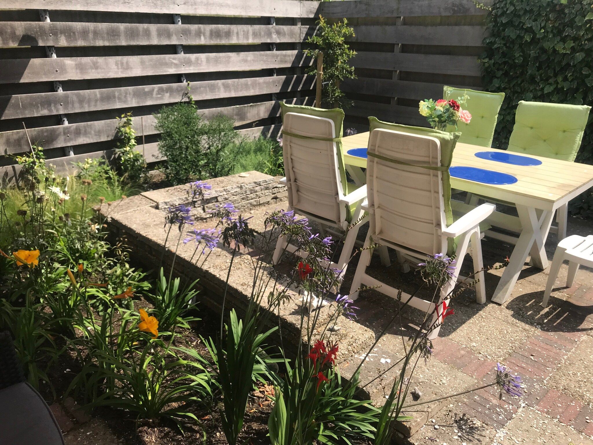 De tuin van Cosa Nora in Noordwijkerhout