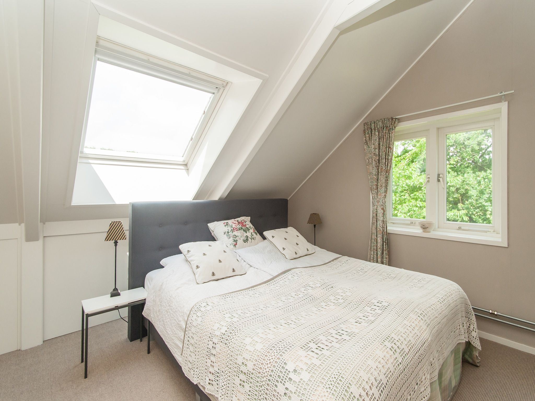Een slaapkamer van Wilca Hoeve in Schoorl