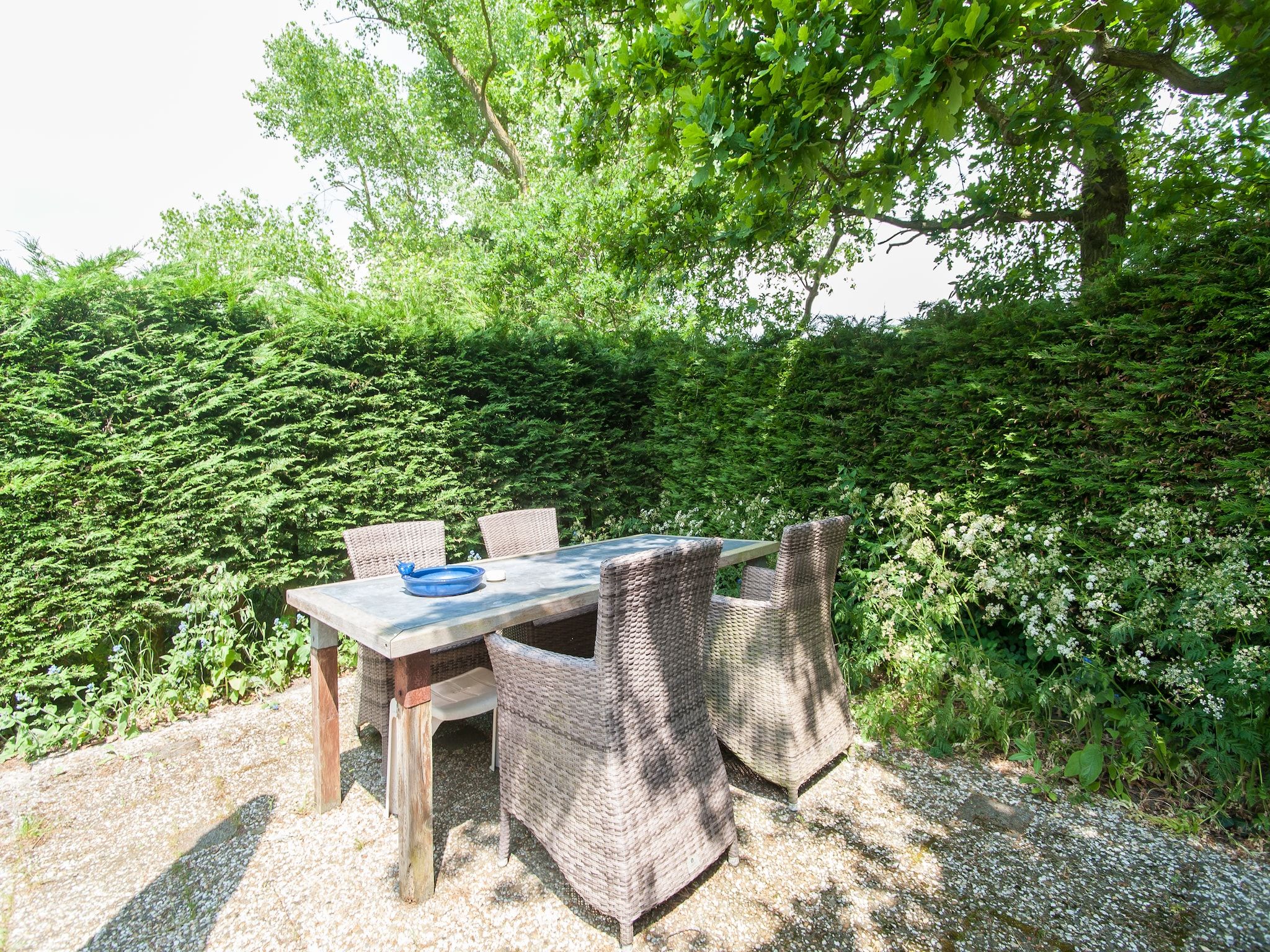 Het terras van Wilca Hoeve in Schoorl