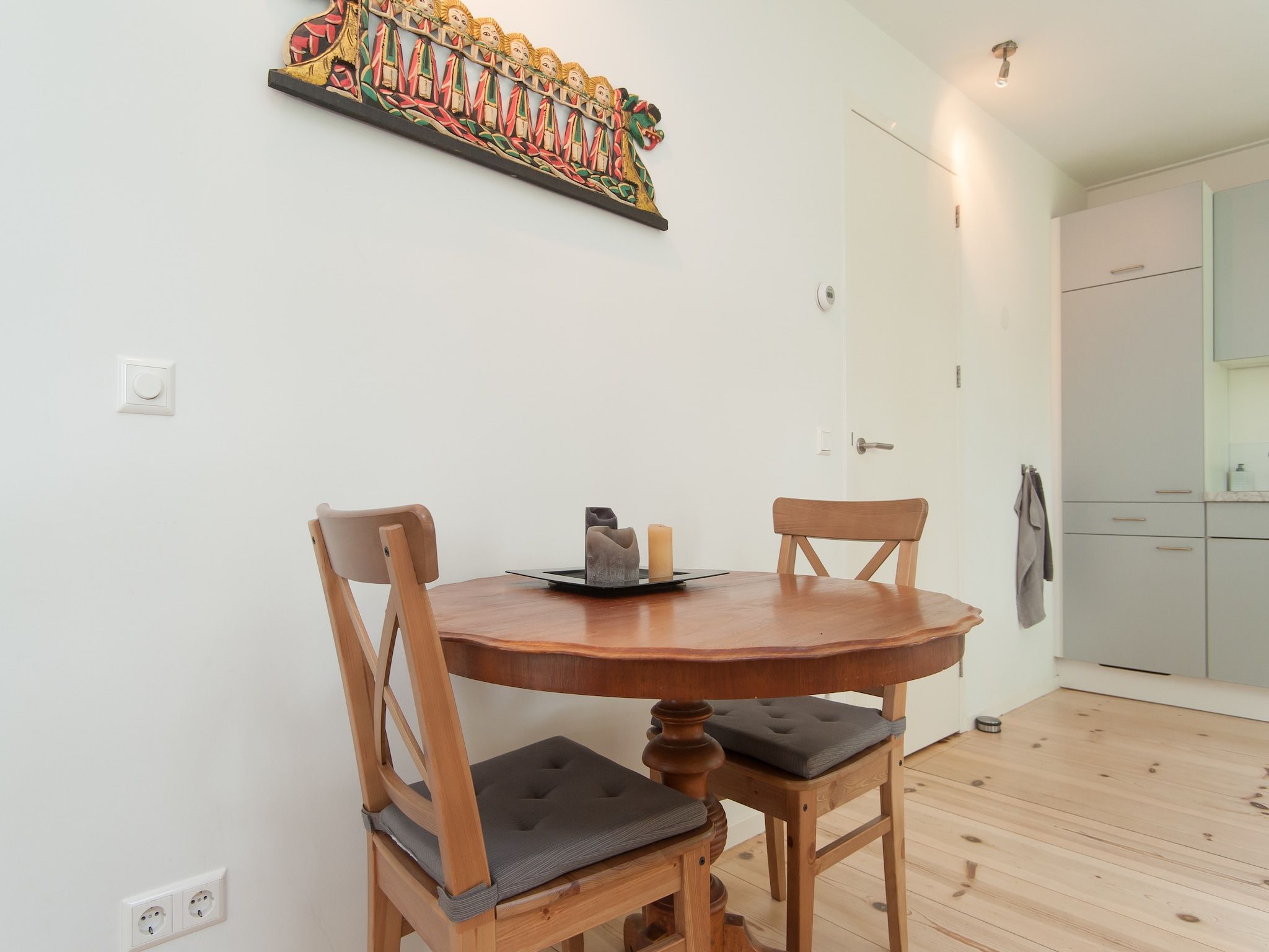 De eetkamer van Wilca Hoeve in Schoorl
