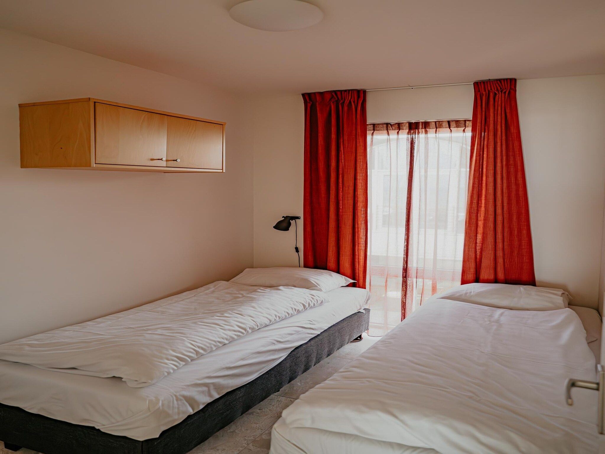 Een slaapkamer van De ZeeParel Sea Crab in Egmond aan zee