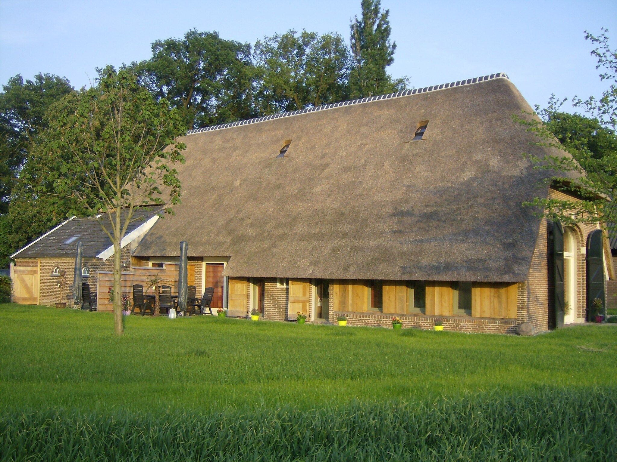 De buitenkant van Dekenkist in Geesteren