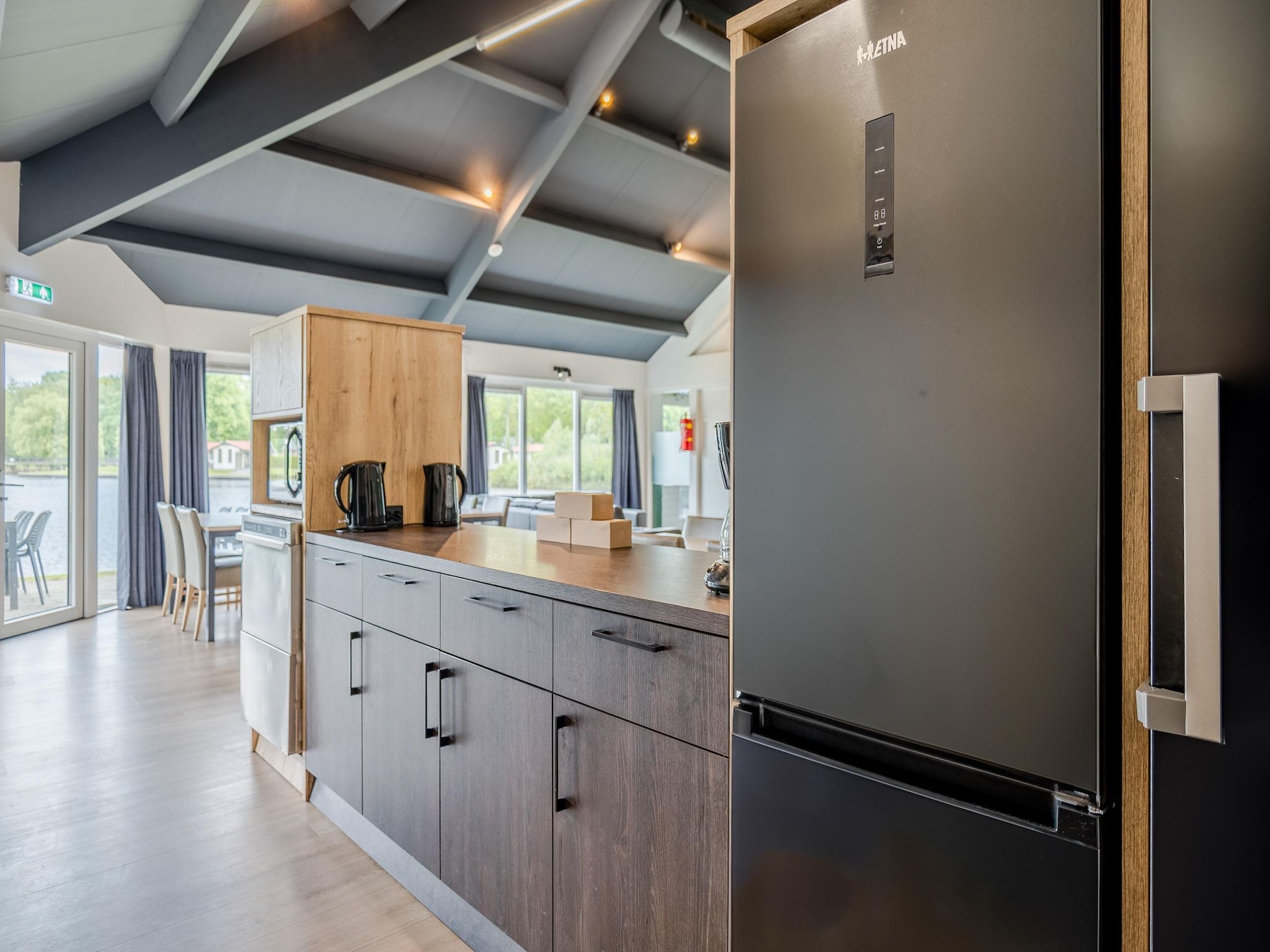 De keuken van Hunzepark 9 in Gasselternijveen
