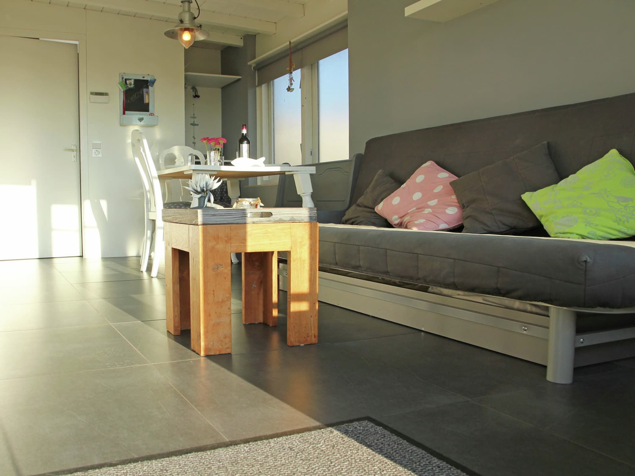 De woonkamer van Egmonds Duintje in Egmond aan zee
