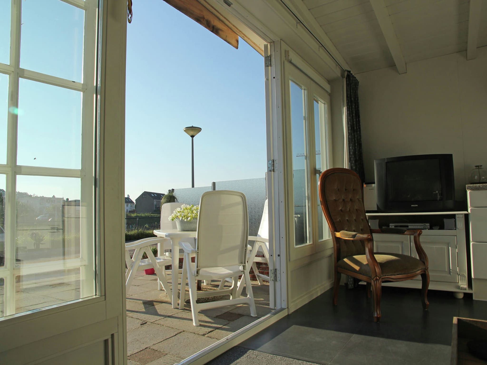 De woonkamer van Egmonds Duintje in Egmond aan zee