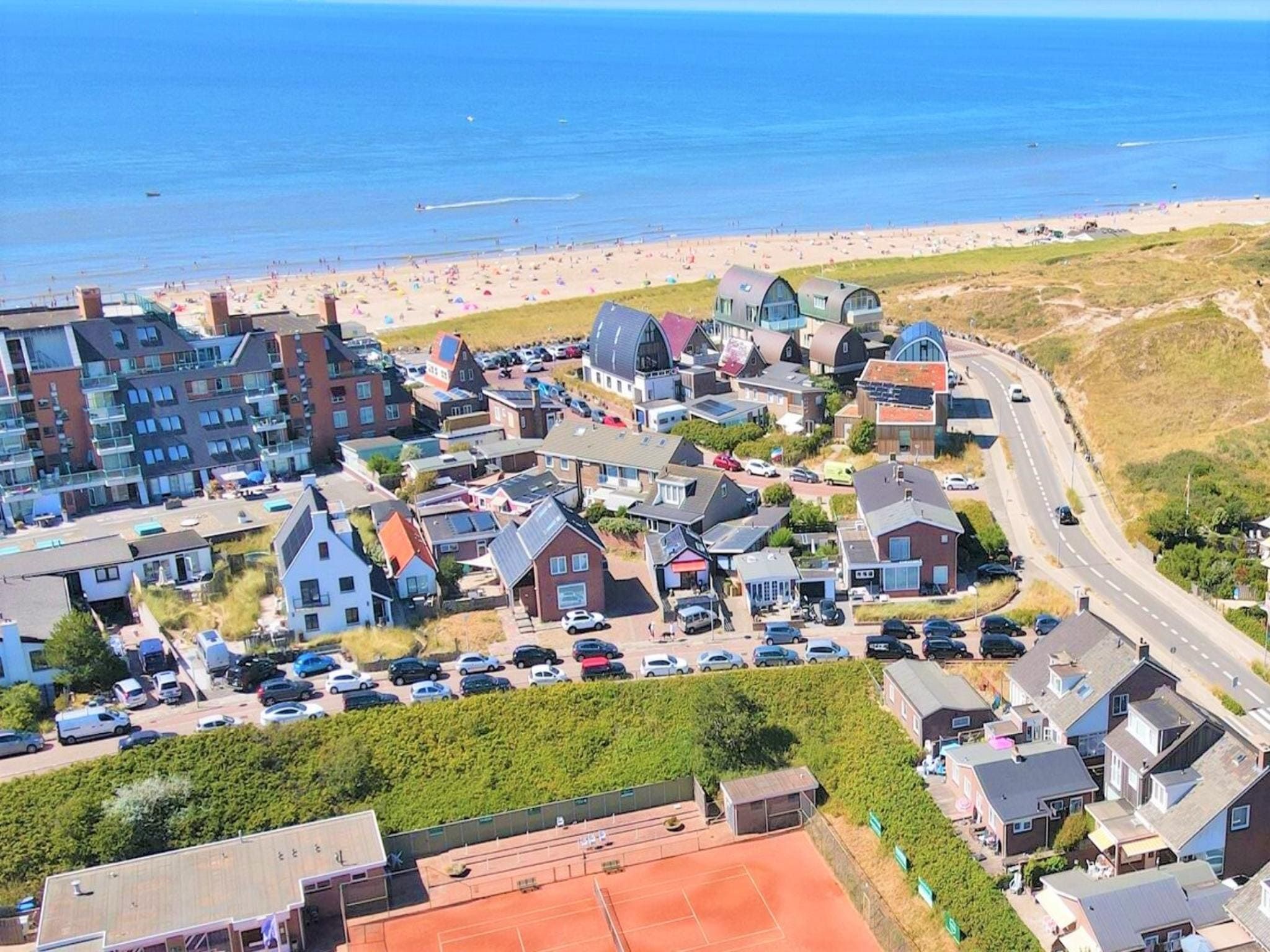 Het uitzicht vanaf Egmonds Duintje in Egmond aan zee
