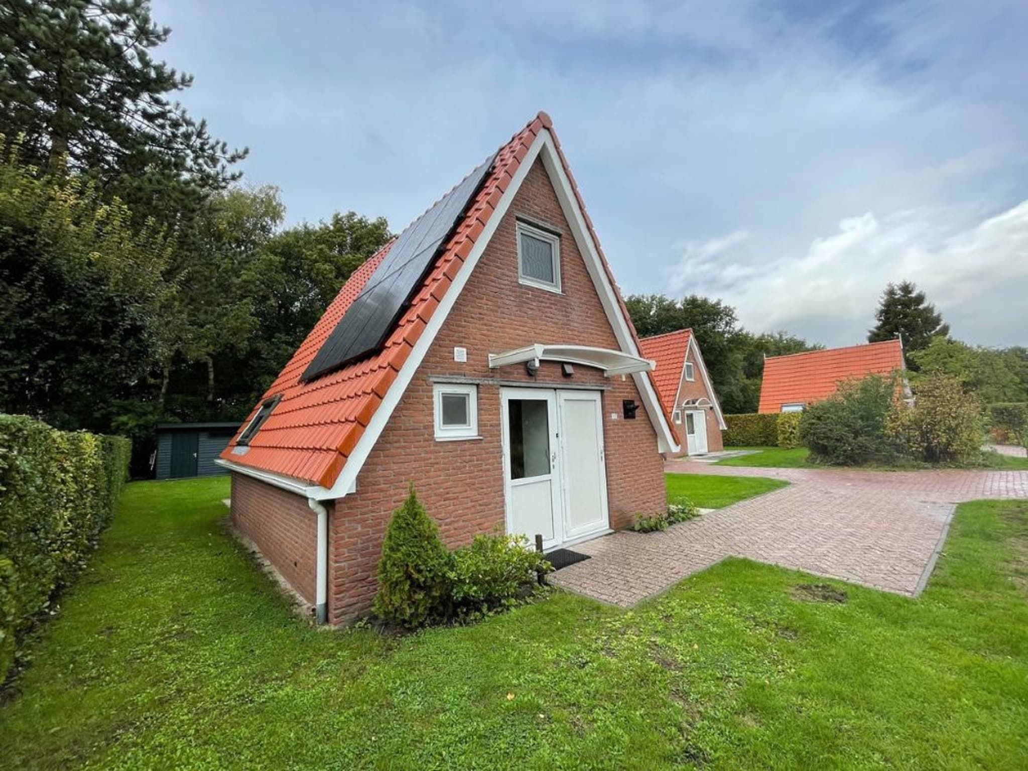 De buitenkant van Landgoed Eysinga State 3 in Sint Nicolaasga