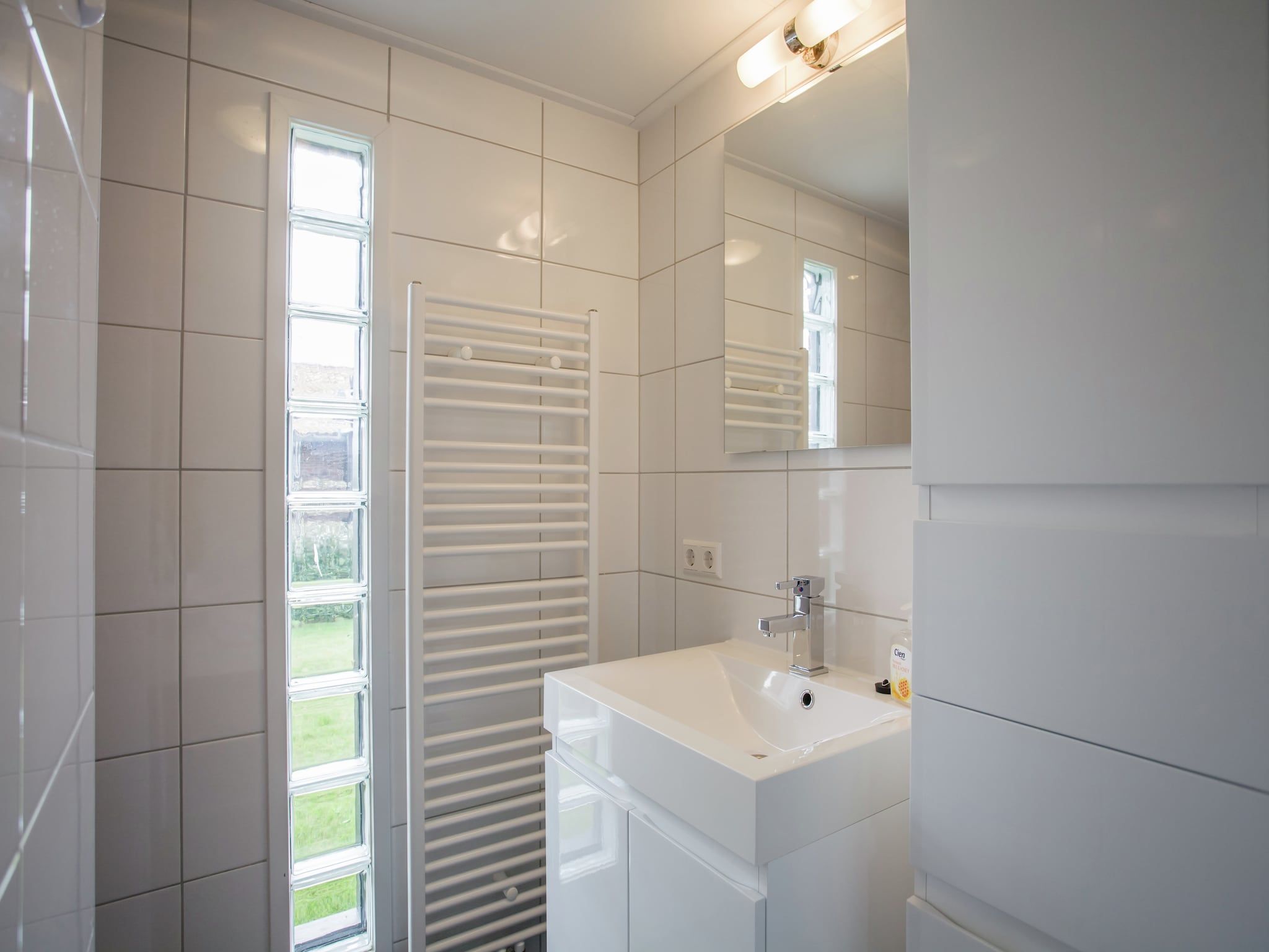 De badkamer van Aan de Oosterschelde in Kattendijke