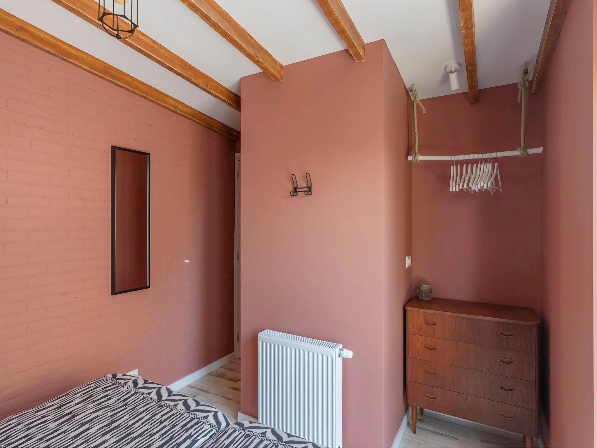 Een slaapkamer van de Biotoop in Callantsoog