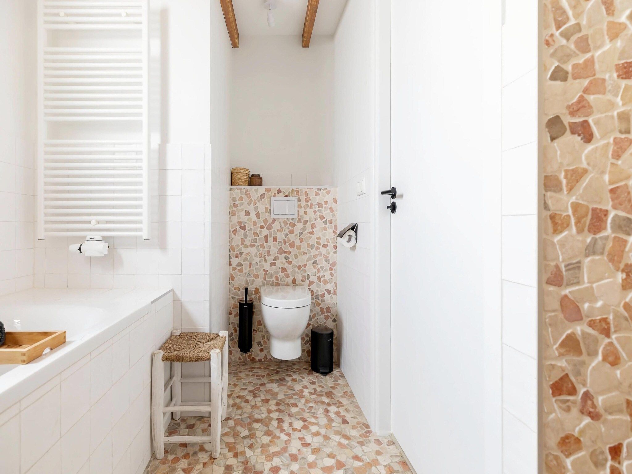 De badkamer van de Biotoop in Callantsoog