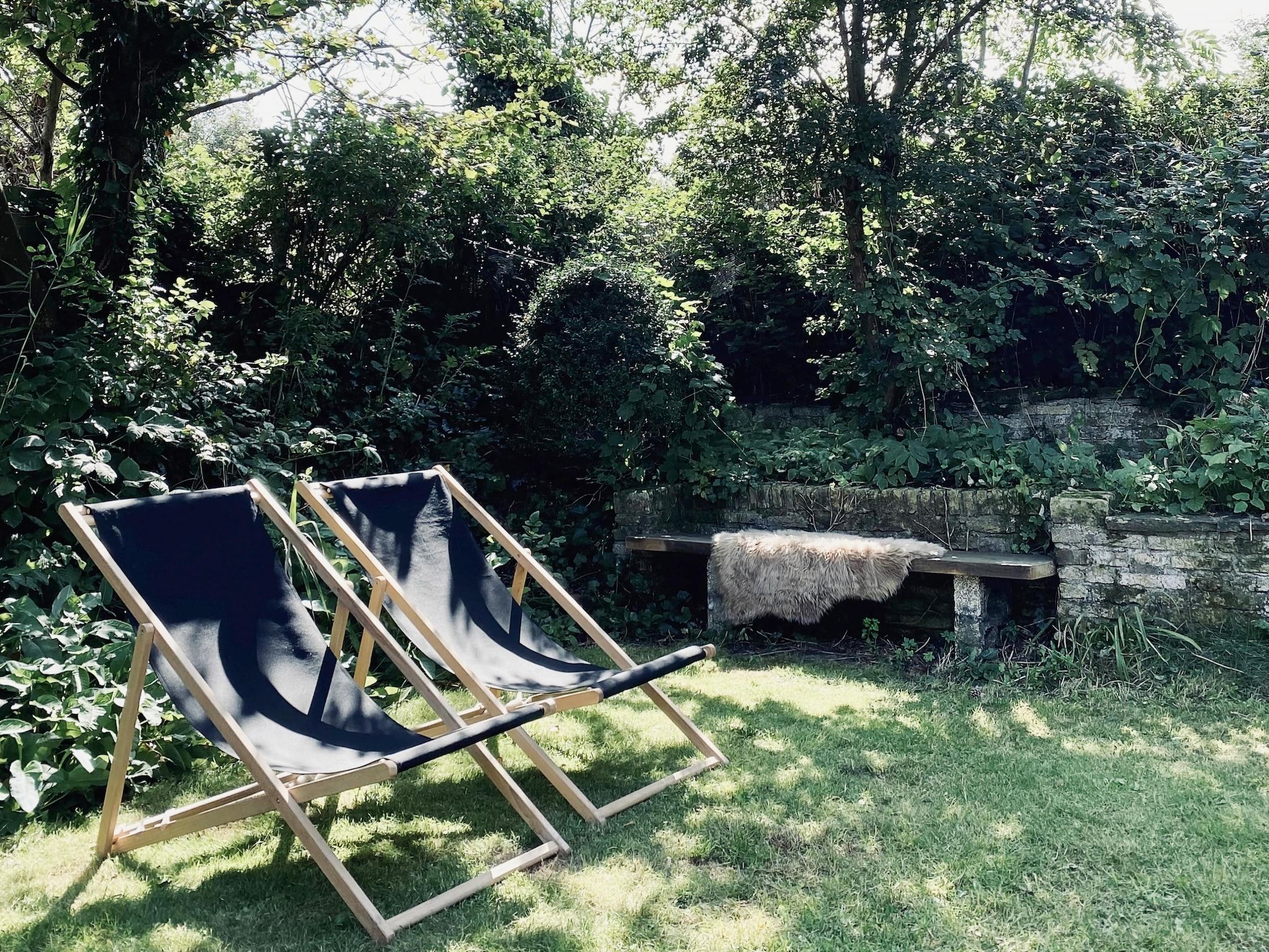 De tuin van de Biotoop in Callantsoog