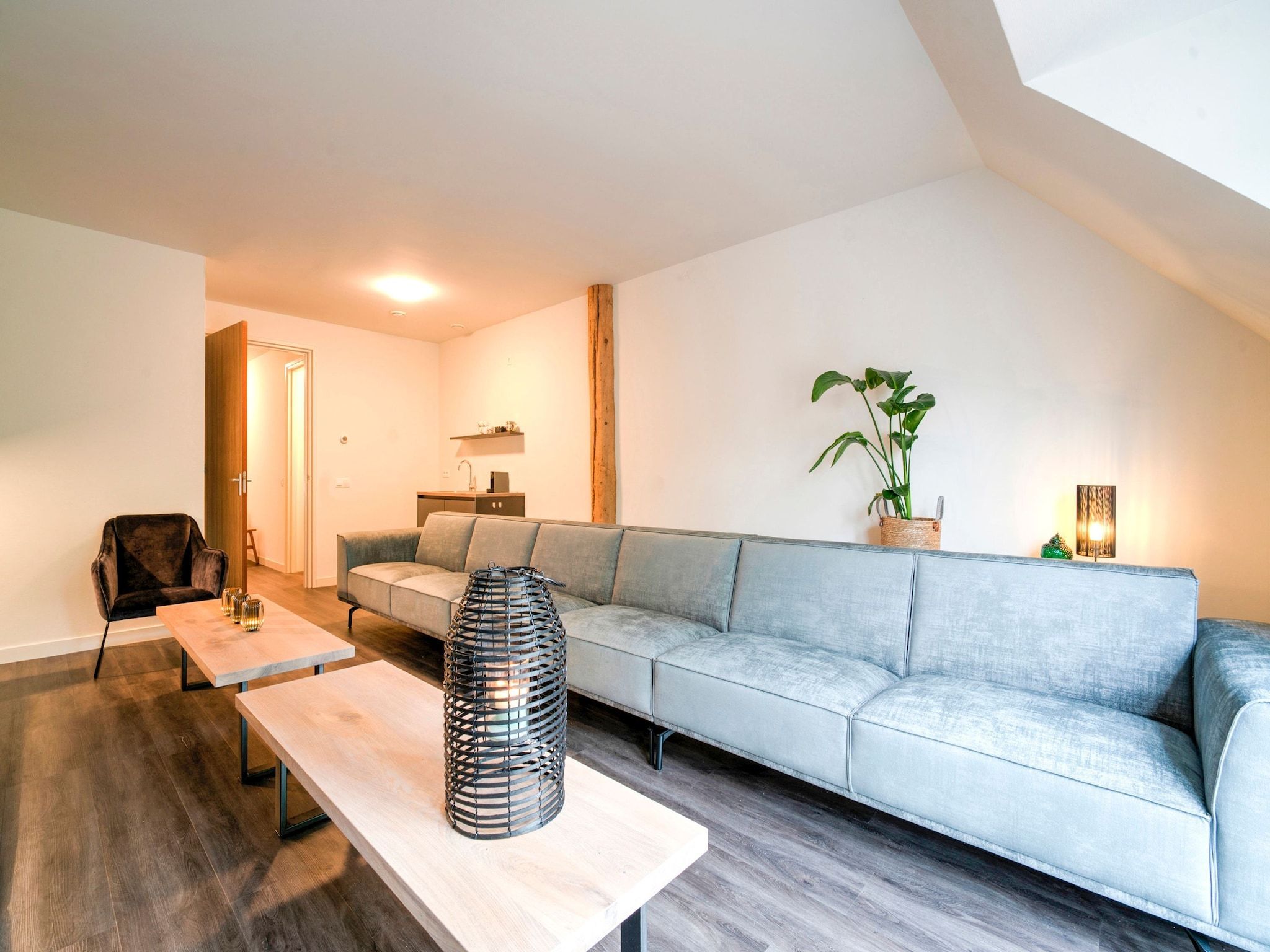 De woonkamer van Heide State in Noardburgum