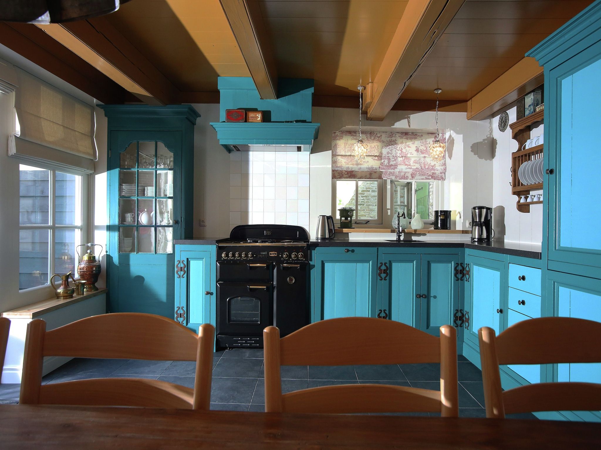 De keuken van VOC-Huys in Enkhuizen