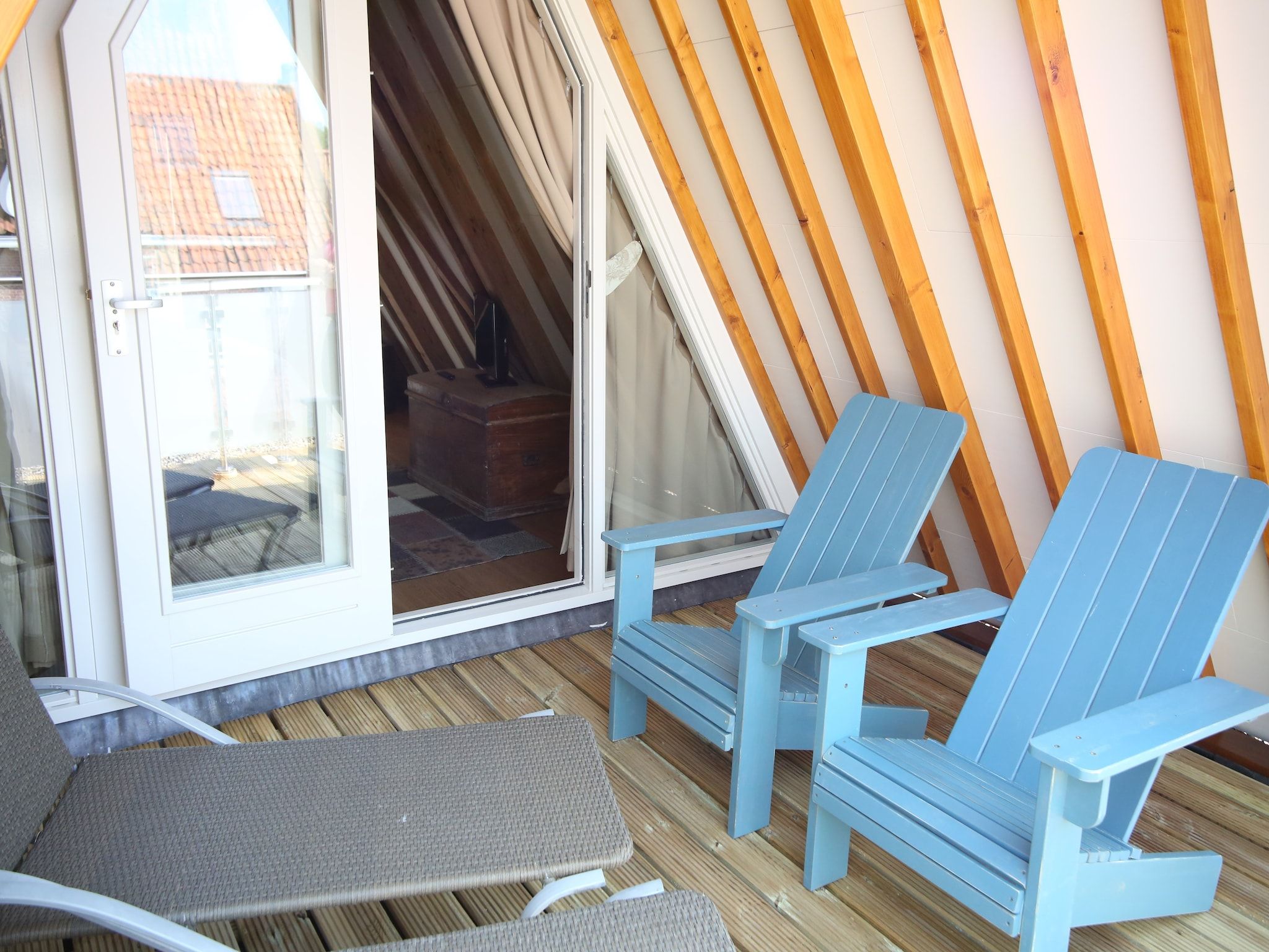 Het terras van VOC-Huys in Enkhuizen