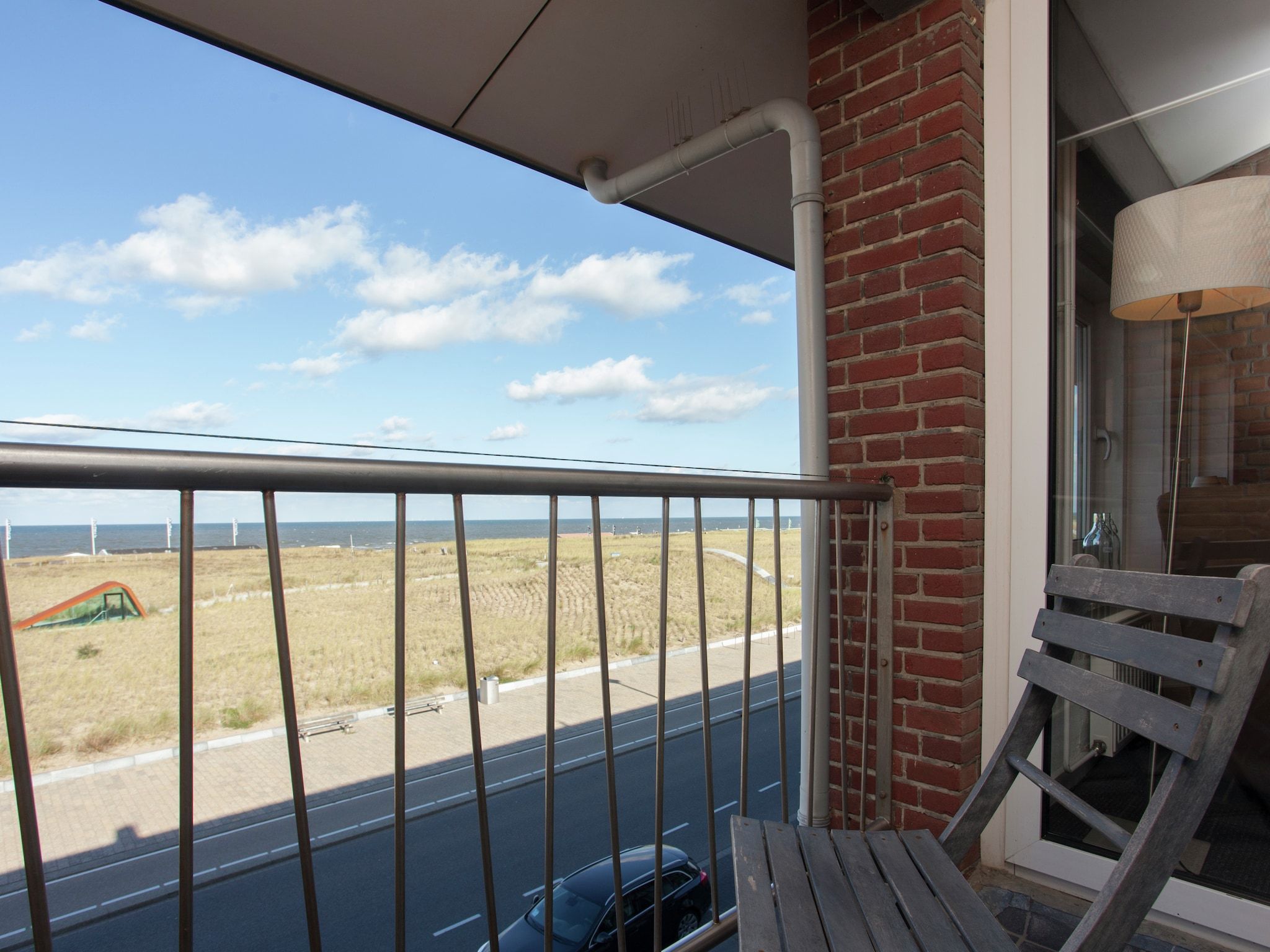 Het uitzicht vanaf Ziezee in Katwijk