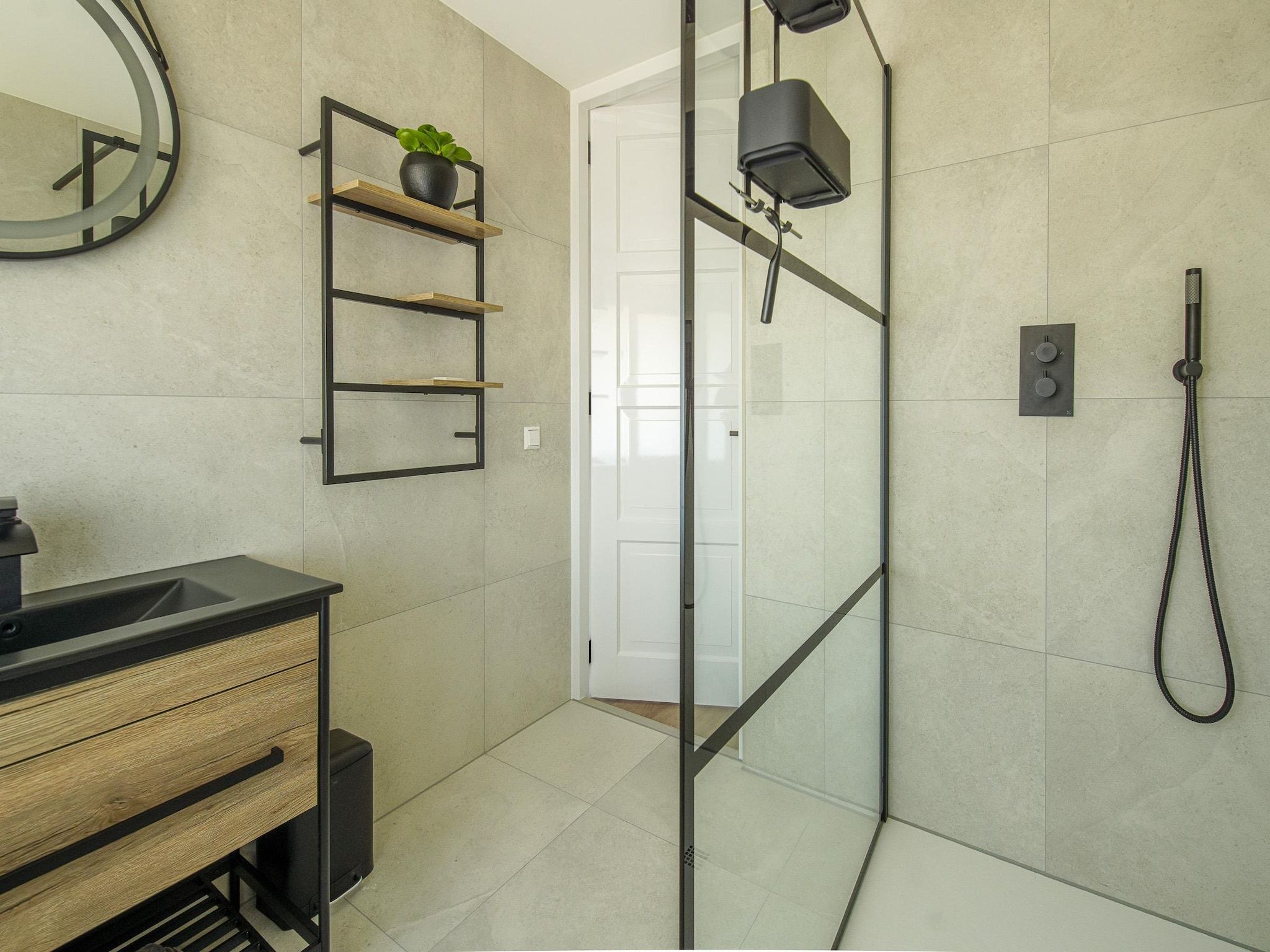 De badkamer van Ziezee in Katwijk