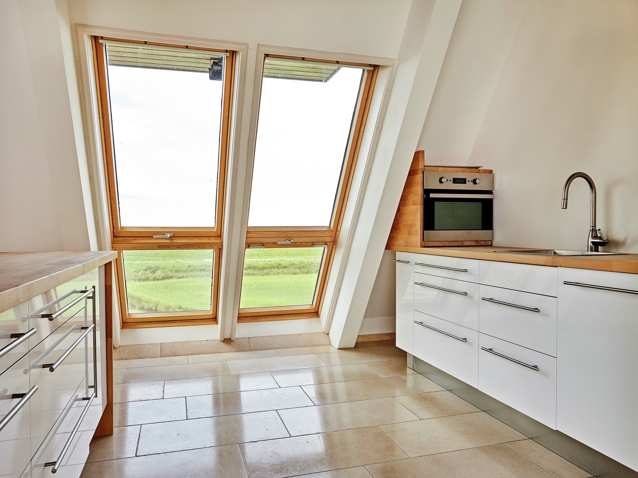 De keuken van Landhuis Wad Anders in Wierum