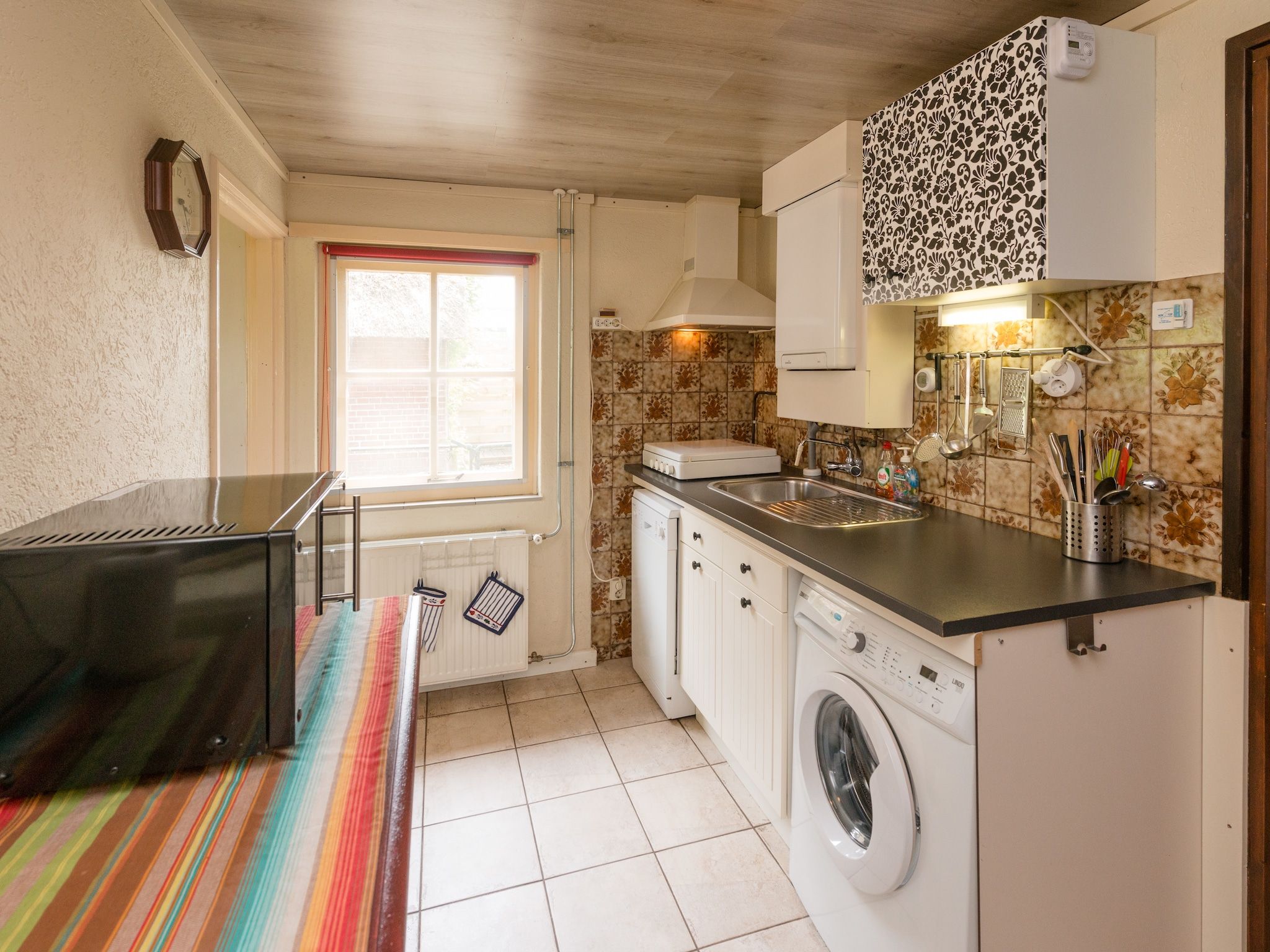 De keuken van De Merel in Den ham