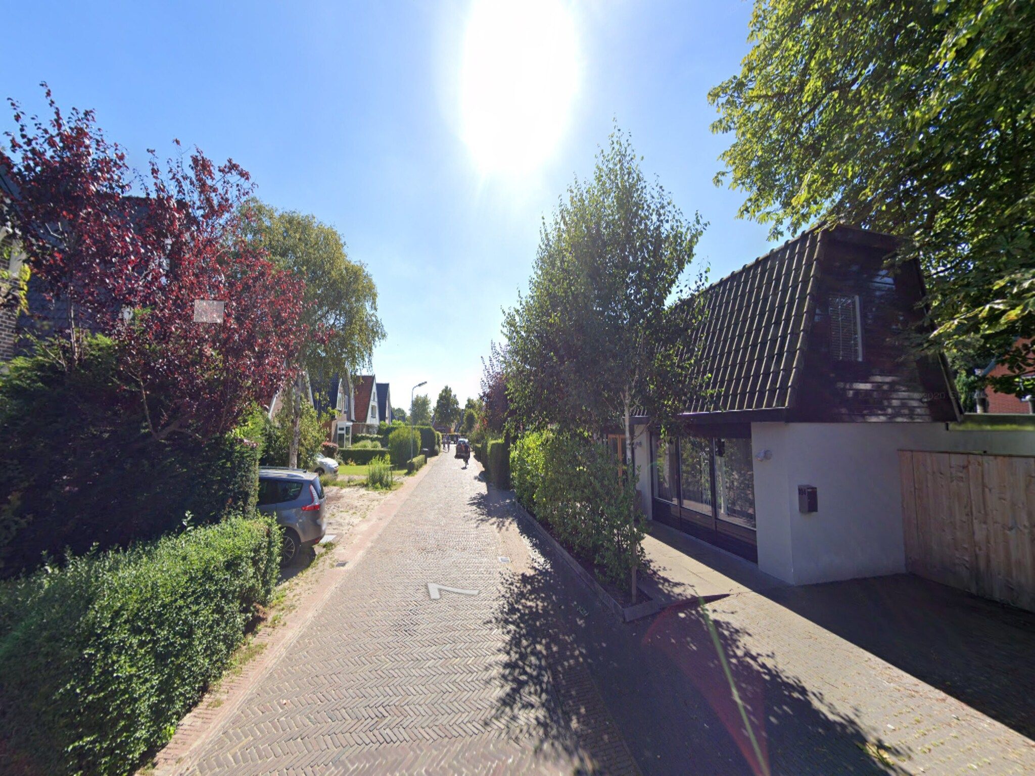 De omgeving van Hof van Craeck III in Bergen