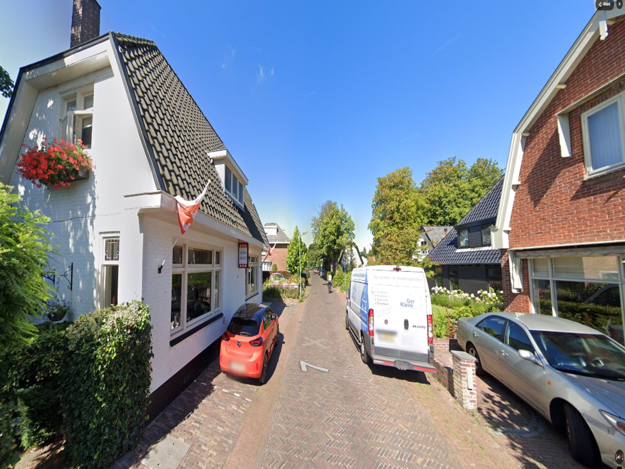 De omgeving van Hof van Craeck III in Bergen