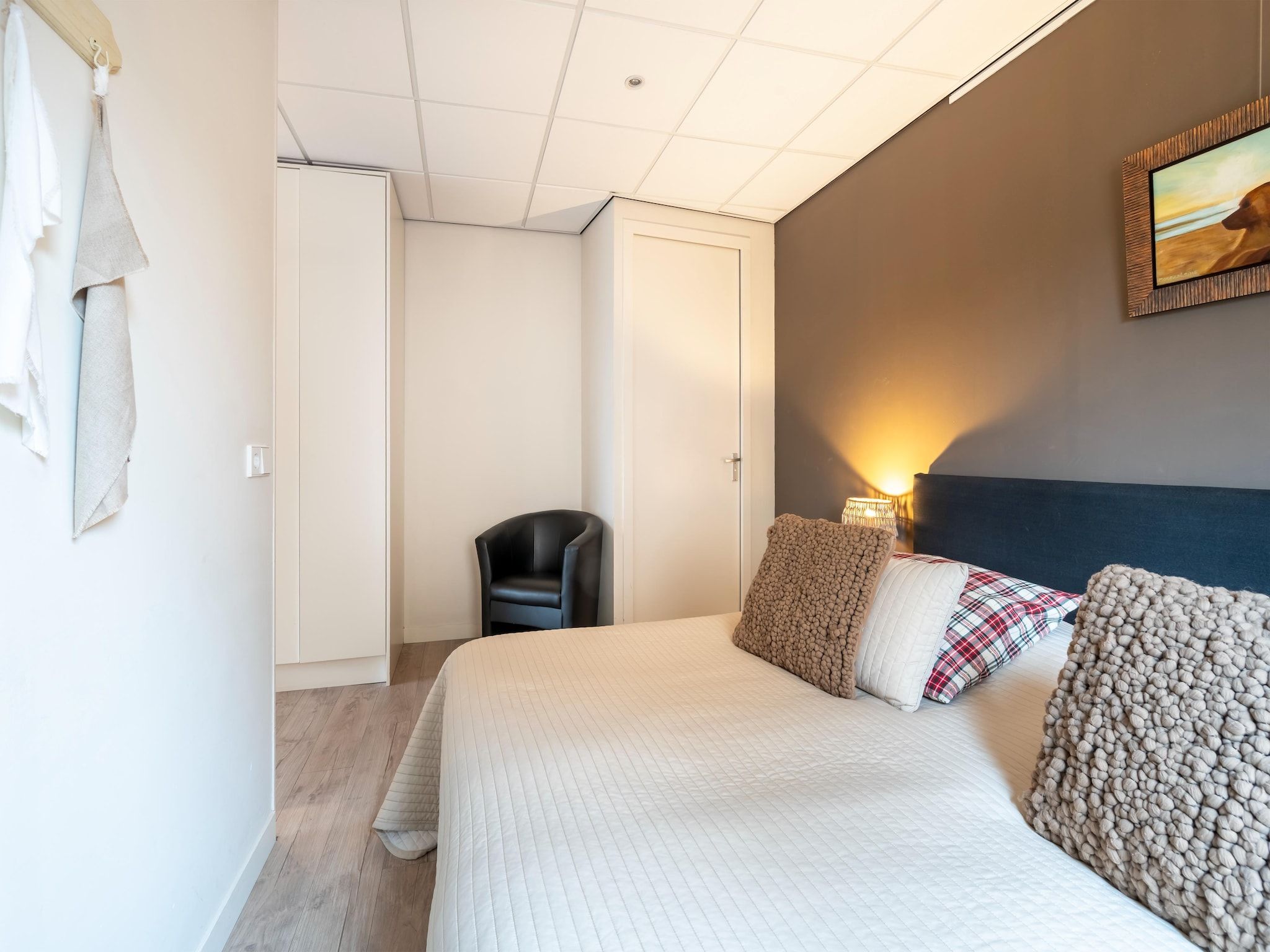 Een slaapkamer van Hof van Craeck I in Bergen