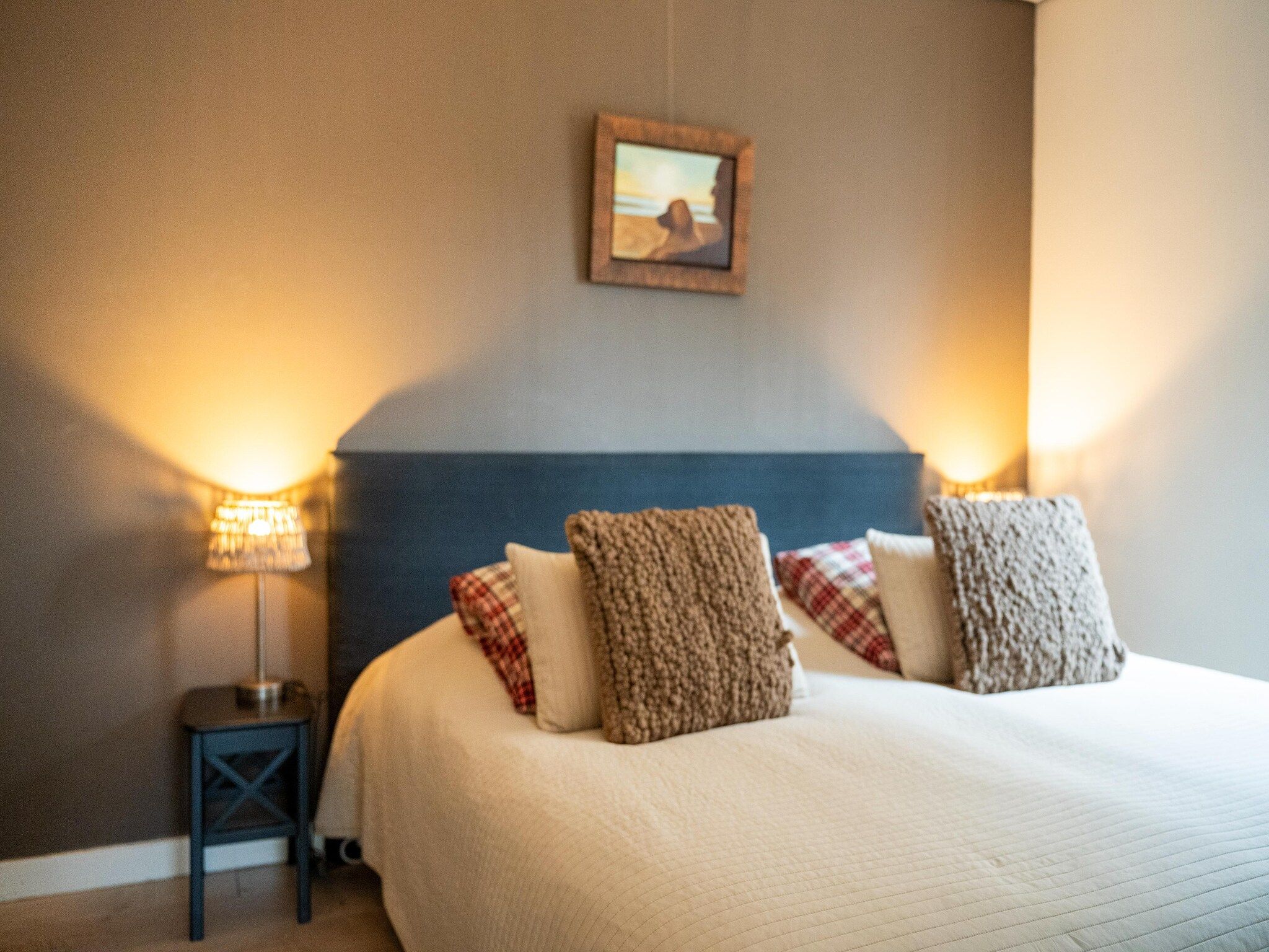 Een slaapkamer van Hof van Craeck I in Bergen