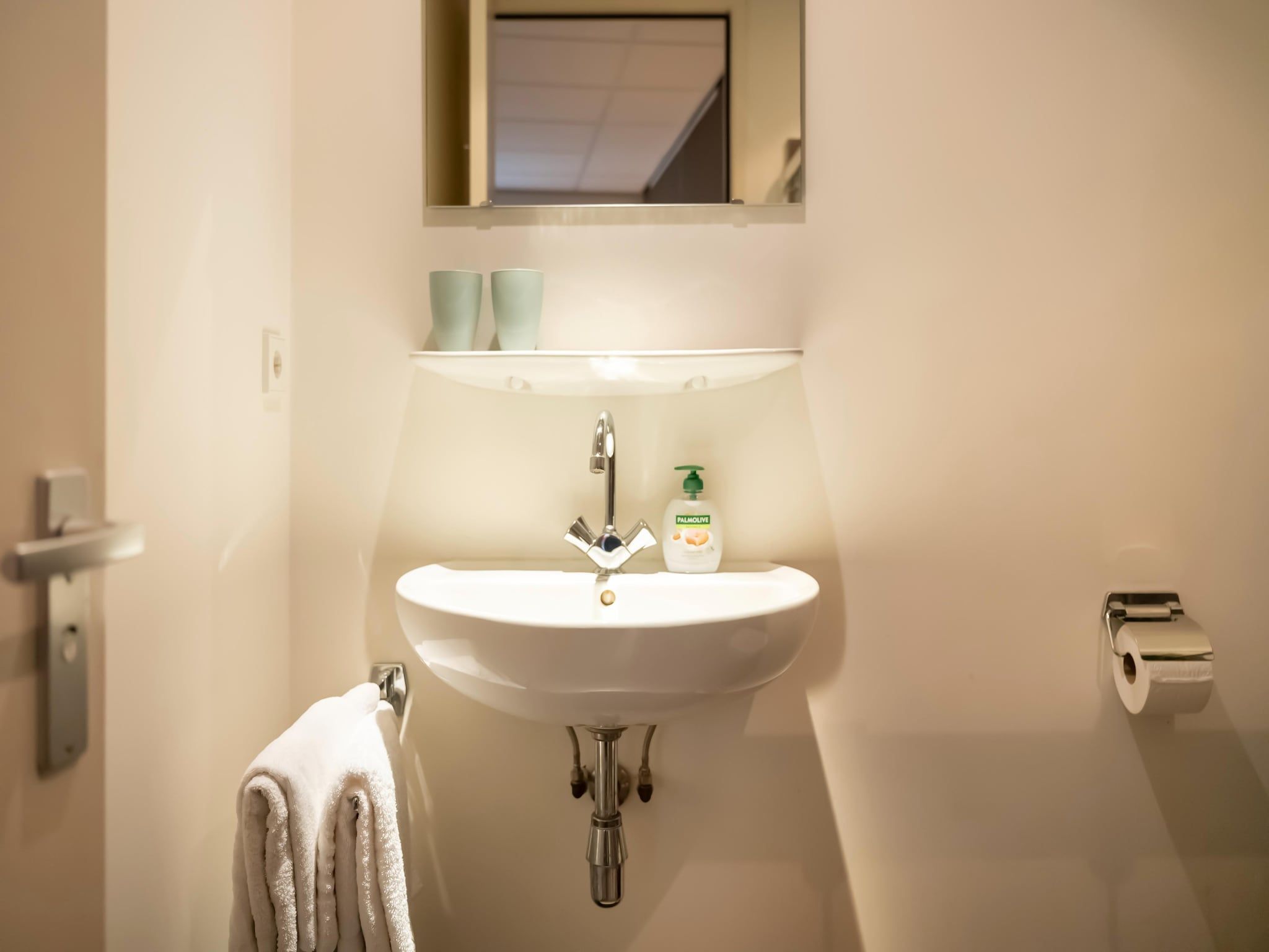 De badkamer van Hof van Craeck I in Bergen