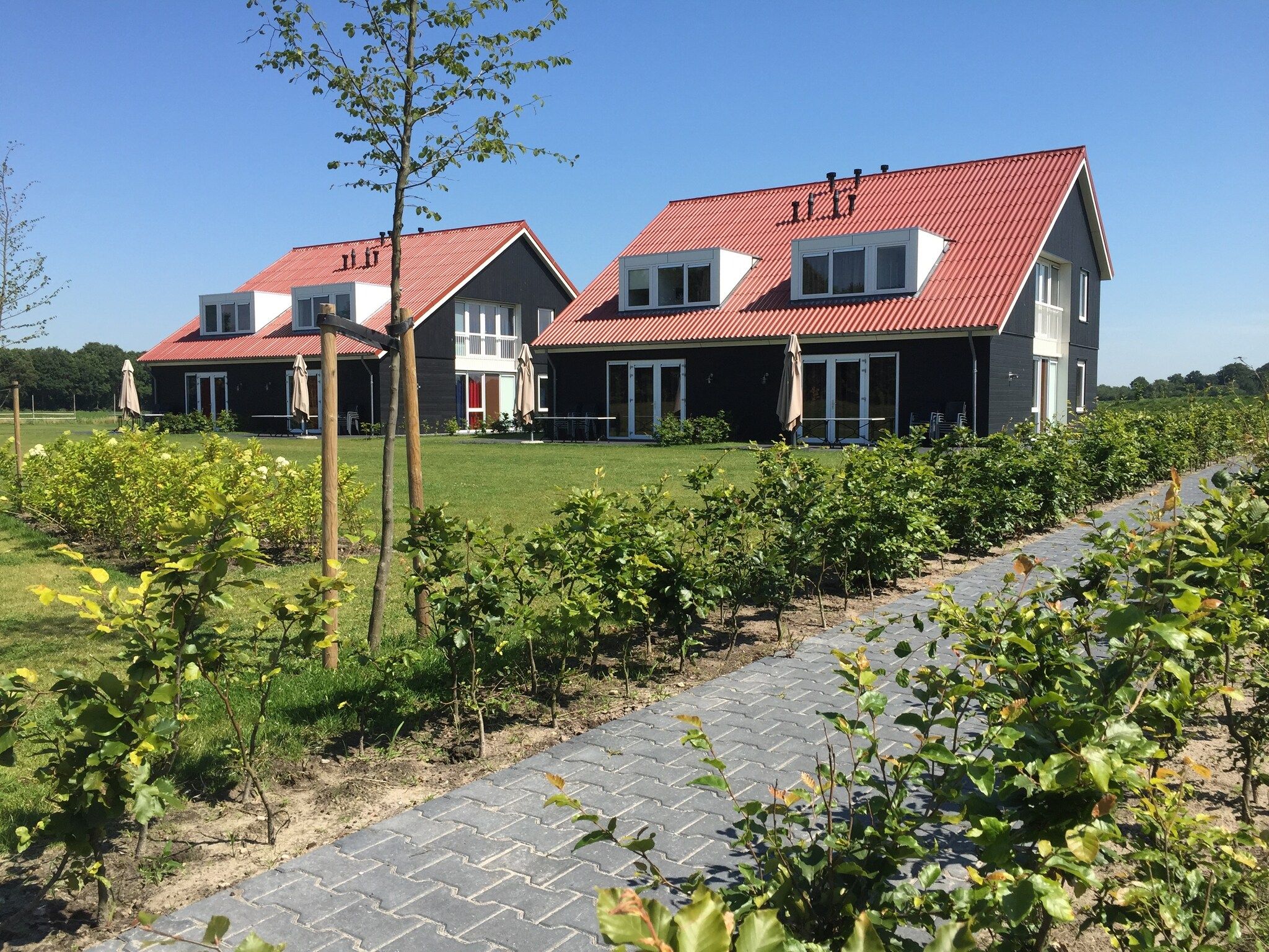De buitenkant van Résidence de Weerribben 2 in Paasloo