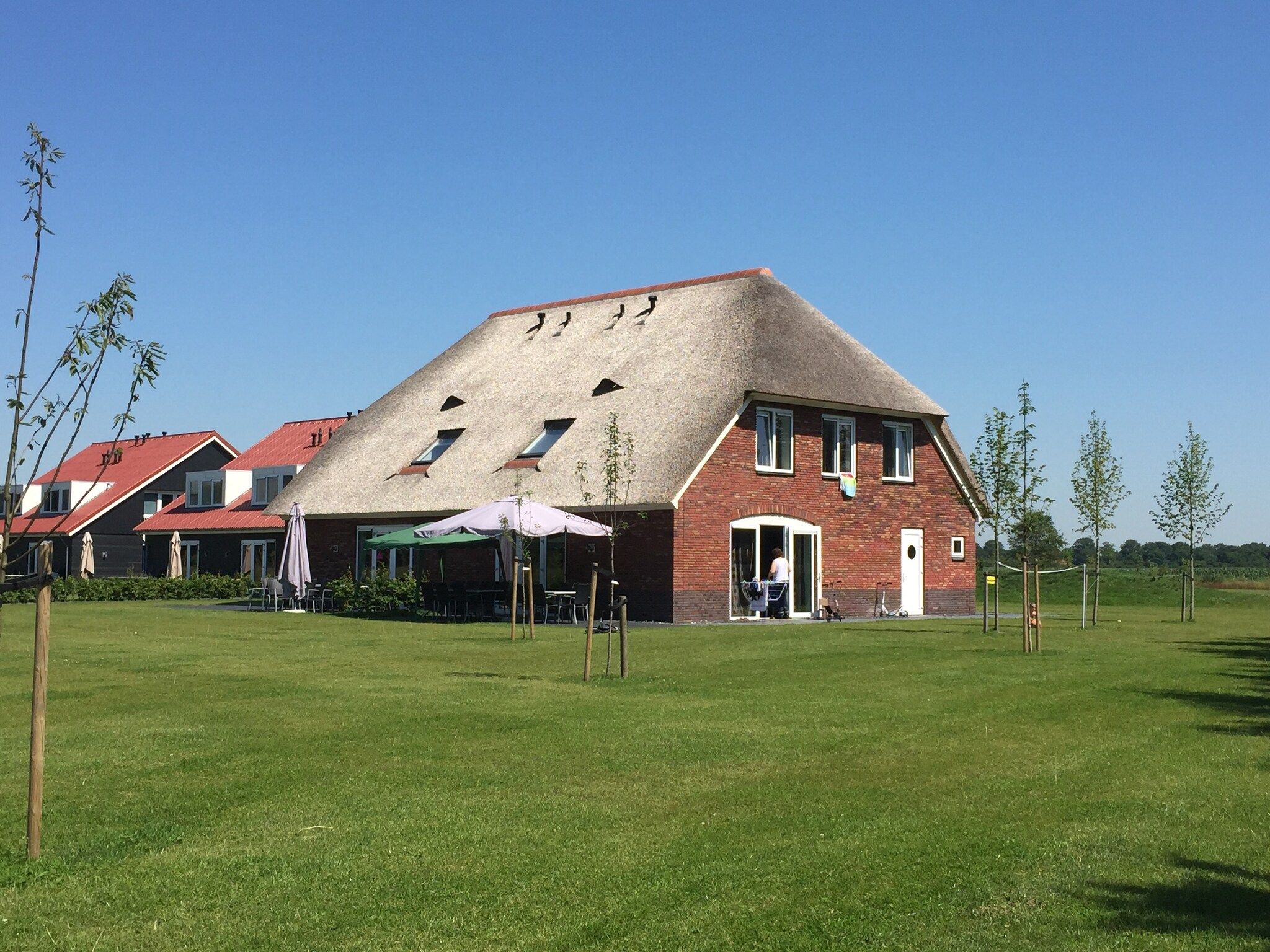 De buitenkant van Résidence de Weerribben 3 in Paasloo
