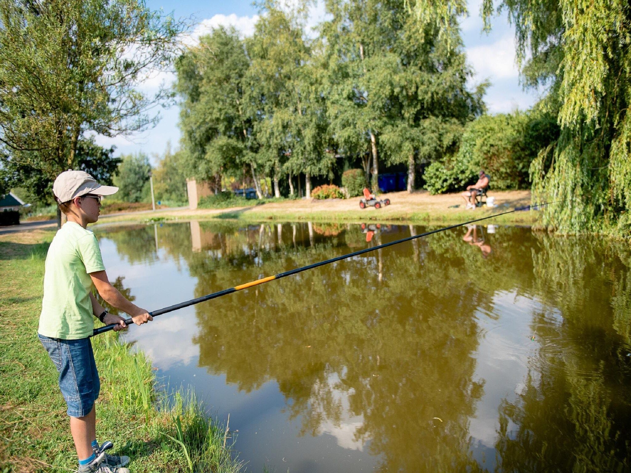 Parkfaciliteiten bij Résidence de Weerribben 3 in Paasloo