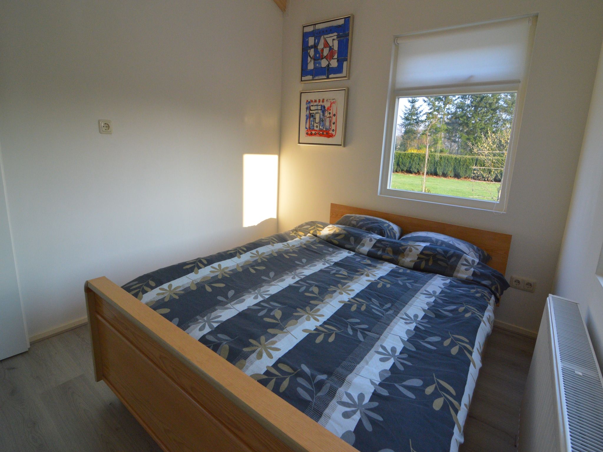 Een slaapkamer van de Veluwse Vrijheid in Eerbeek