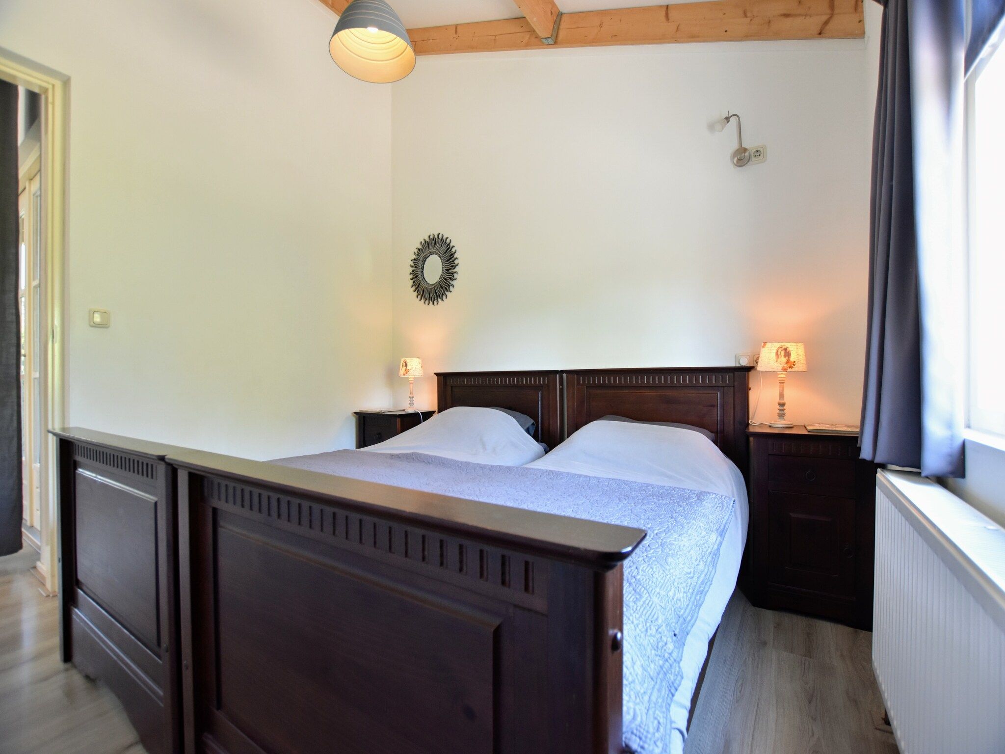 Een slaapkamer van de Veluwse Vrijheid in Eerbeek
