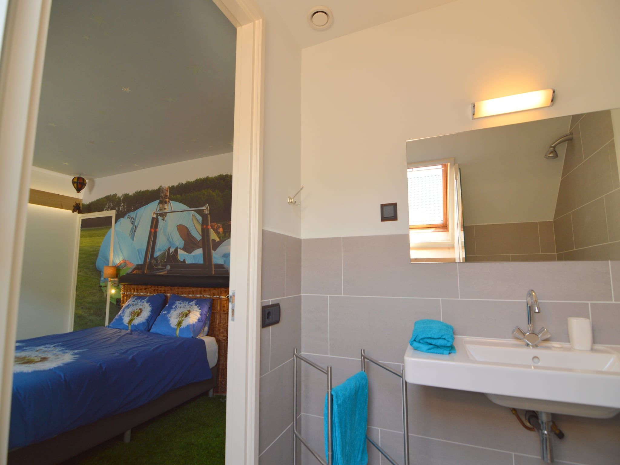Een slaapkamer van Ballonatelier in Haaren