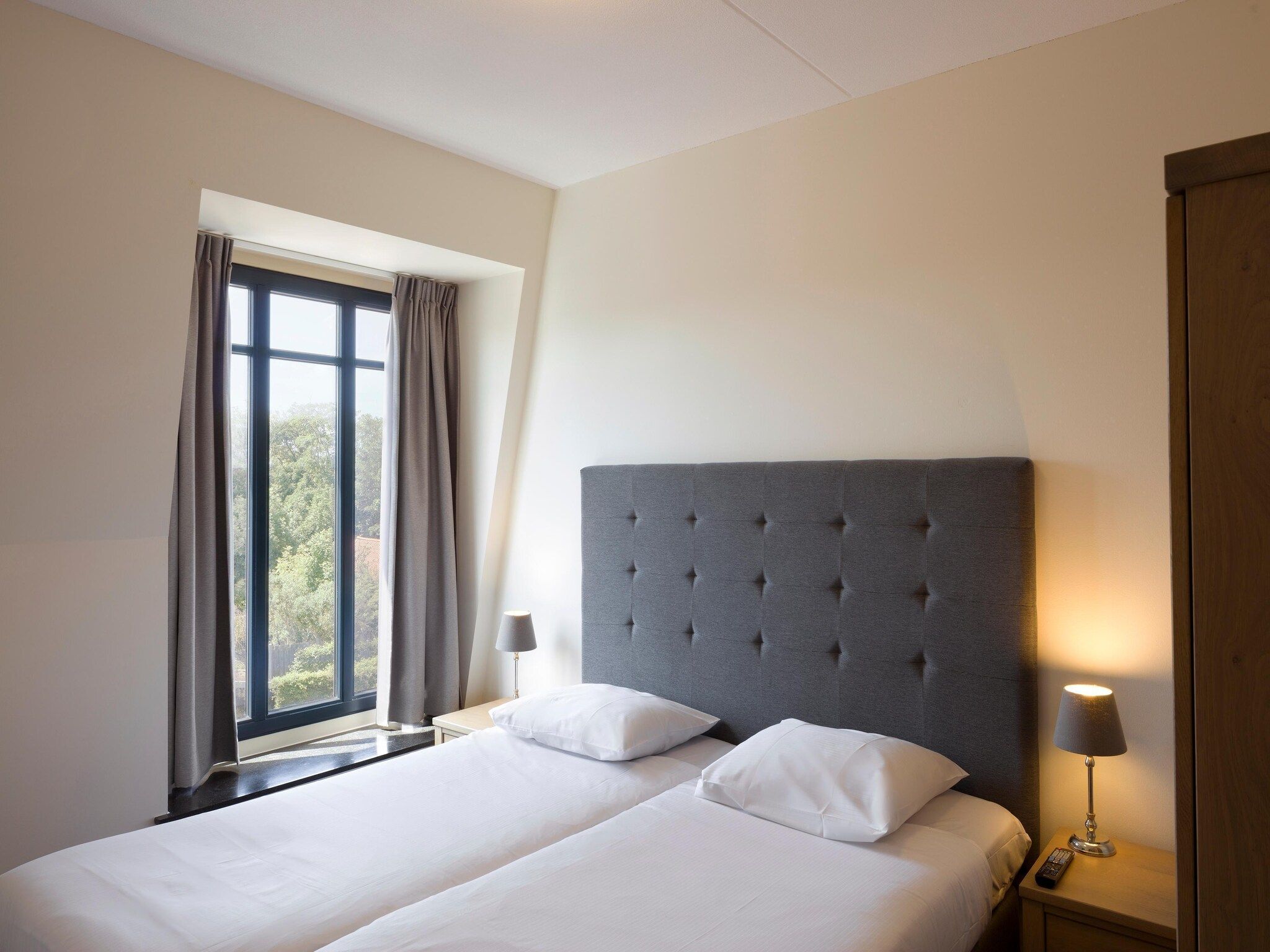 Een slaapkamer van Résidence Wijngaerde 3 in Domburg