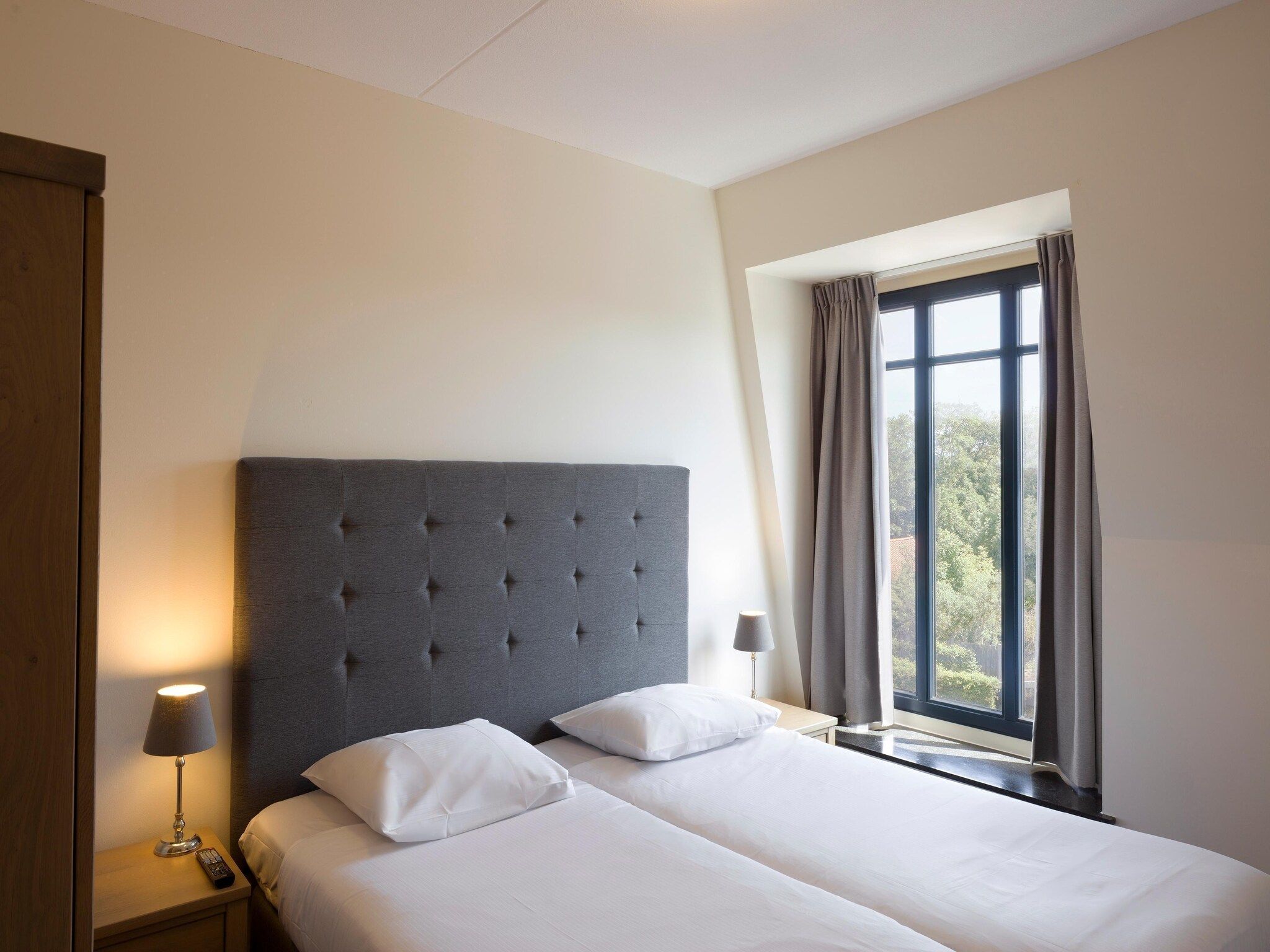 Een slaapkamer van Résidence Wijngaerde 3 in Domburg