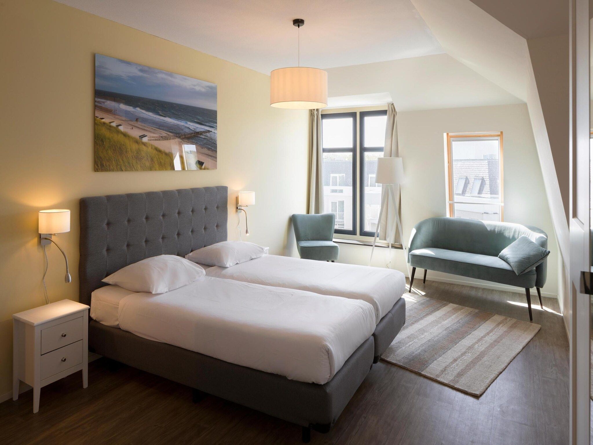 Een slaapkamer van Résidence Wijngaerde 5 in Domburg