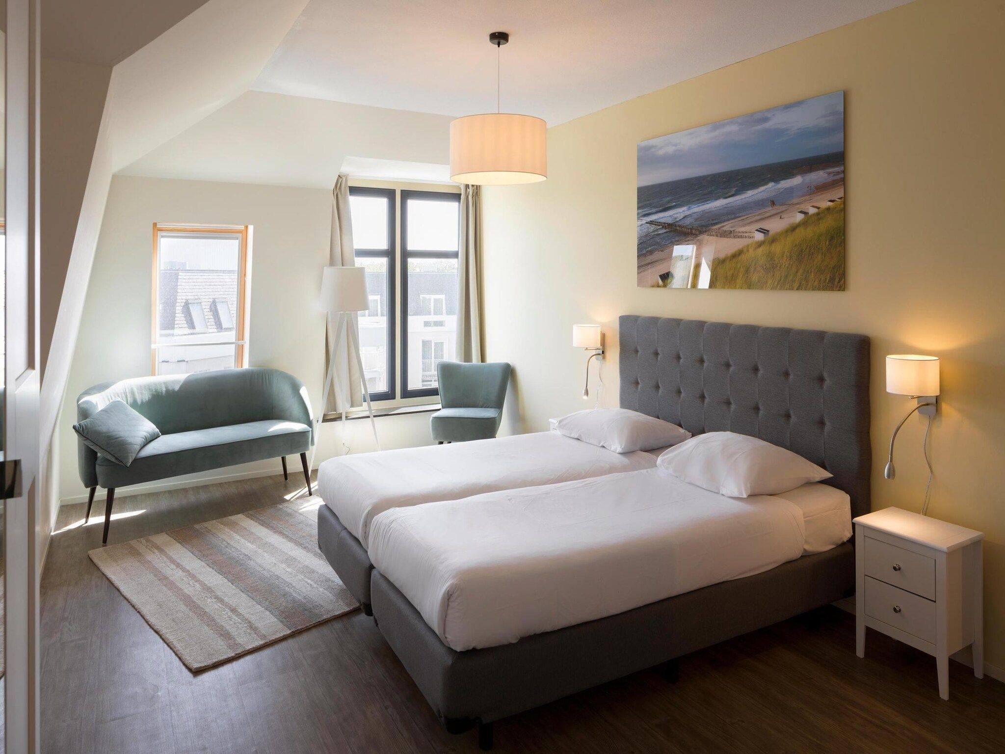 Een slaapkamer van Résidence Wijngaerde 5 in Domburg
