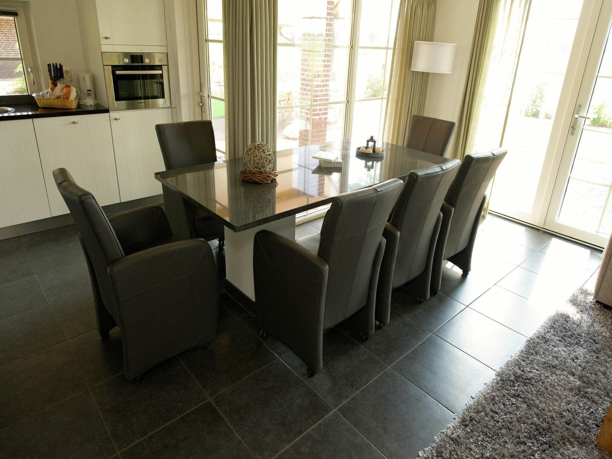 De eetkamer van Hof van Salland 5 in Hellendoorn