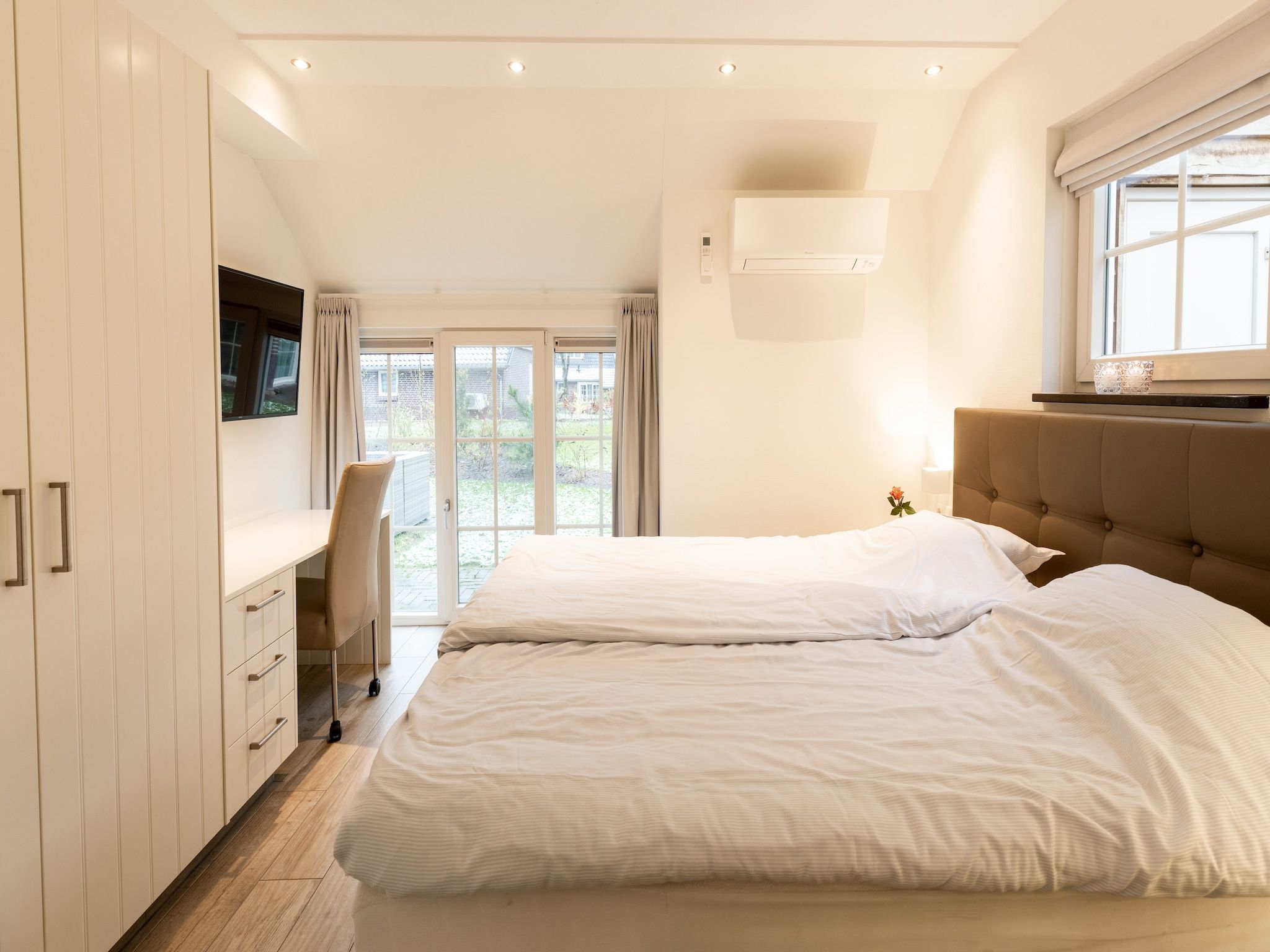 Een slaapkamer van Hof van Salland 7 in Hellendoorn