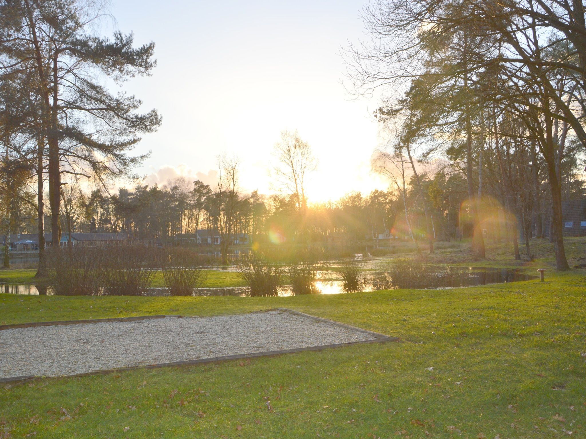 Parkfaciliteiten bij Bungalow 5 in Stramproy