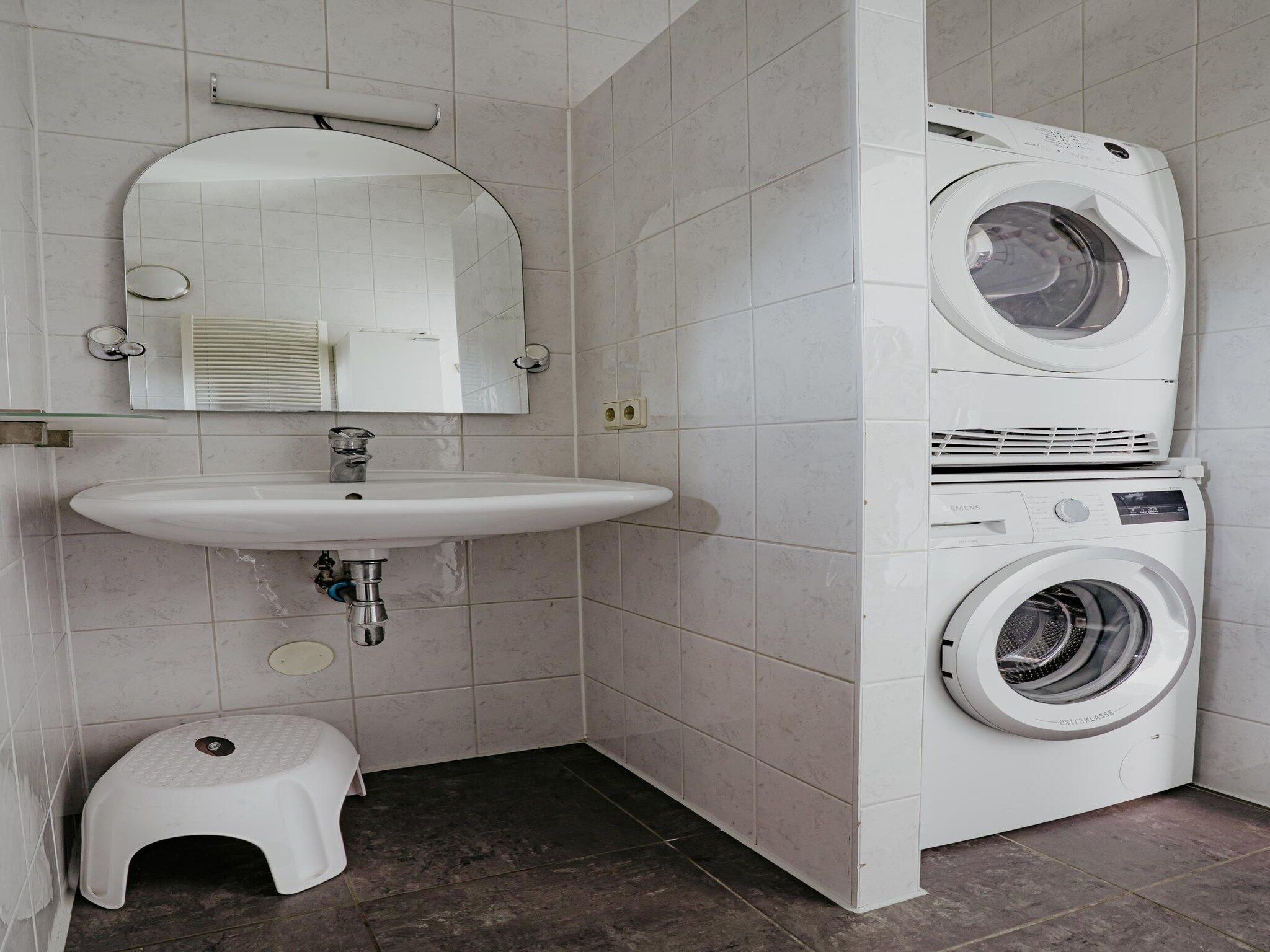 De badkamer van Waterpark de Meerparel 2 in Uitgeest