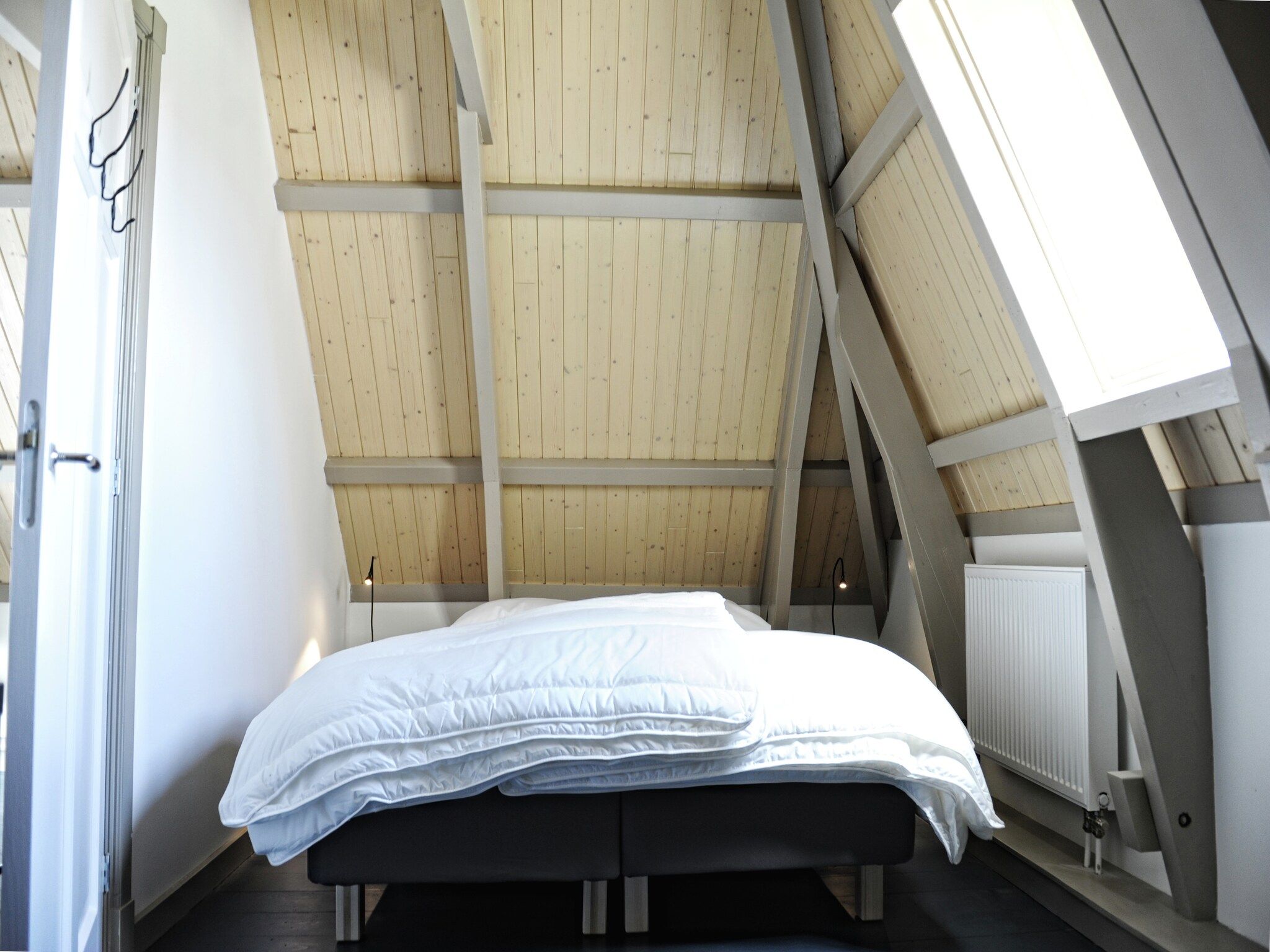 Een slaapkamer van Enkhuizen in Zoutkamp