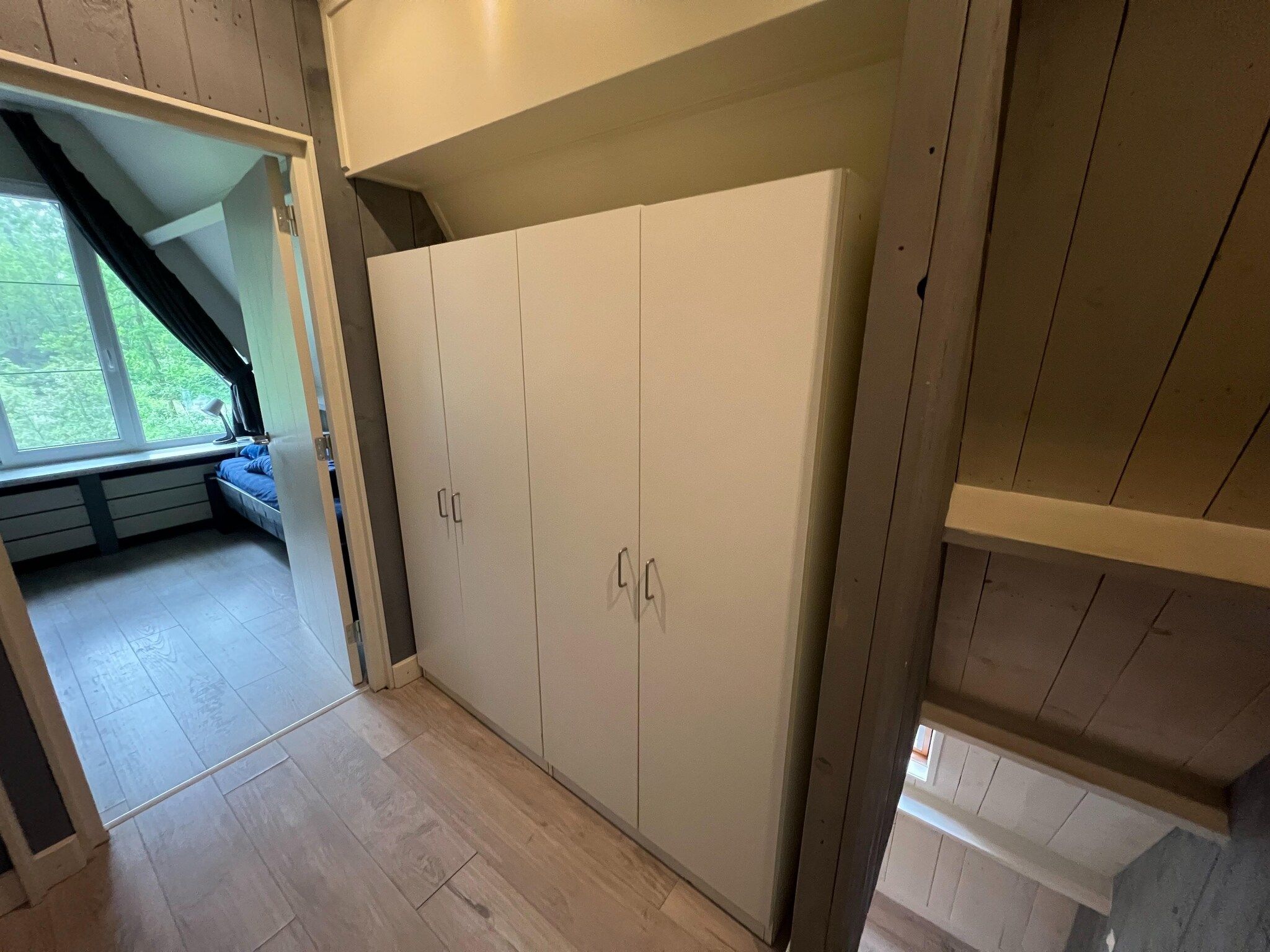 Een slaapkamer van Vosseven 84 Moseik in Stramproy