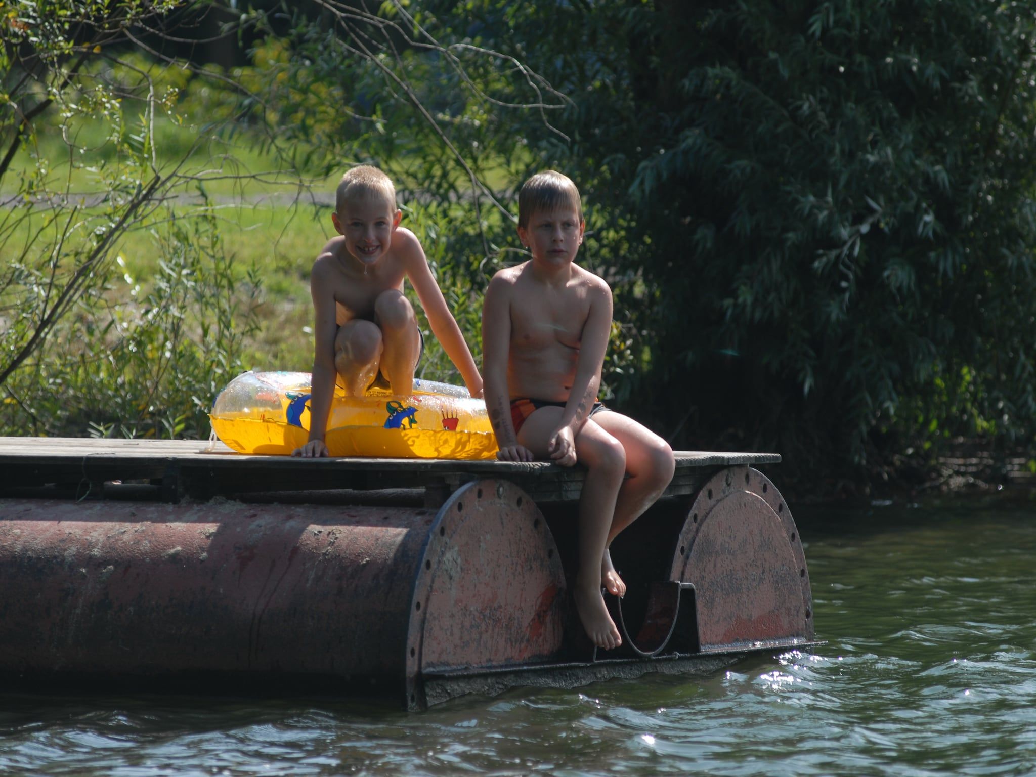 Parkfaciliteiten bij Recreatiepark Tolplas 15 in Hoge Hexel