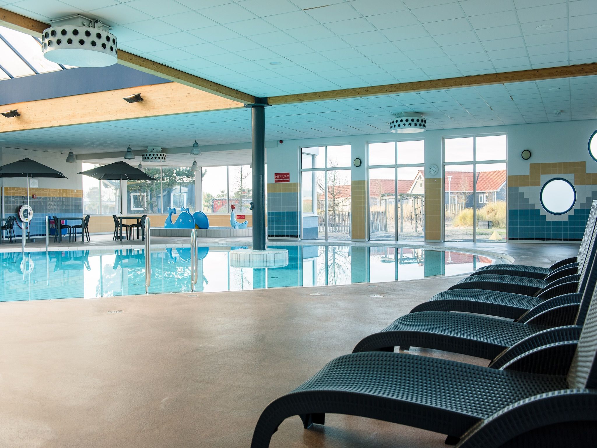 Parkfaciliteiten bij Vakantiepark Boomhiemke 5 in Hollum-Ameland