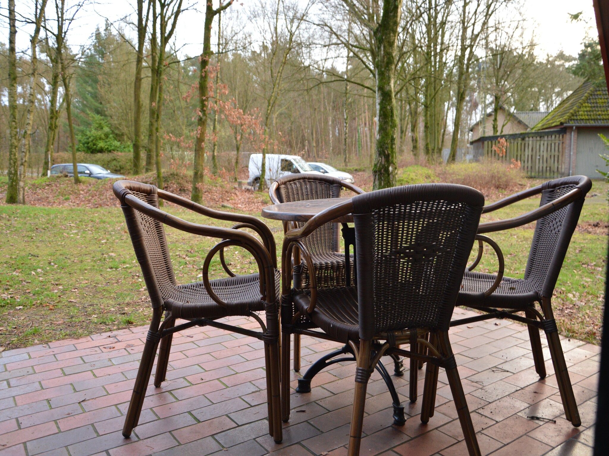 Het terras van Vosseven 85 Muizeoortje in Stramproy